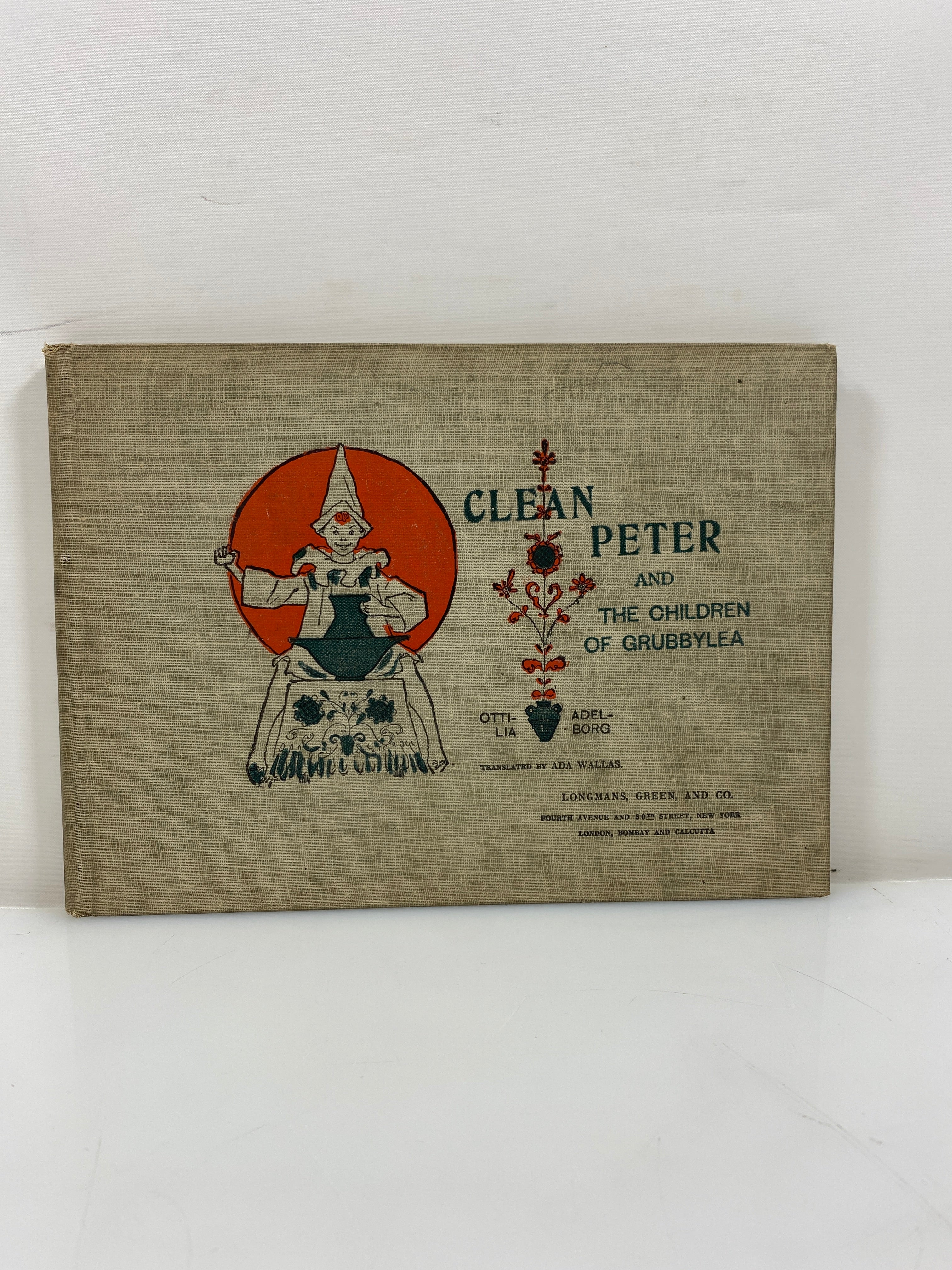Clean Peter and the Children of Grubbylea by Ottilia Adelborg Ex-library HC