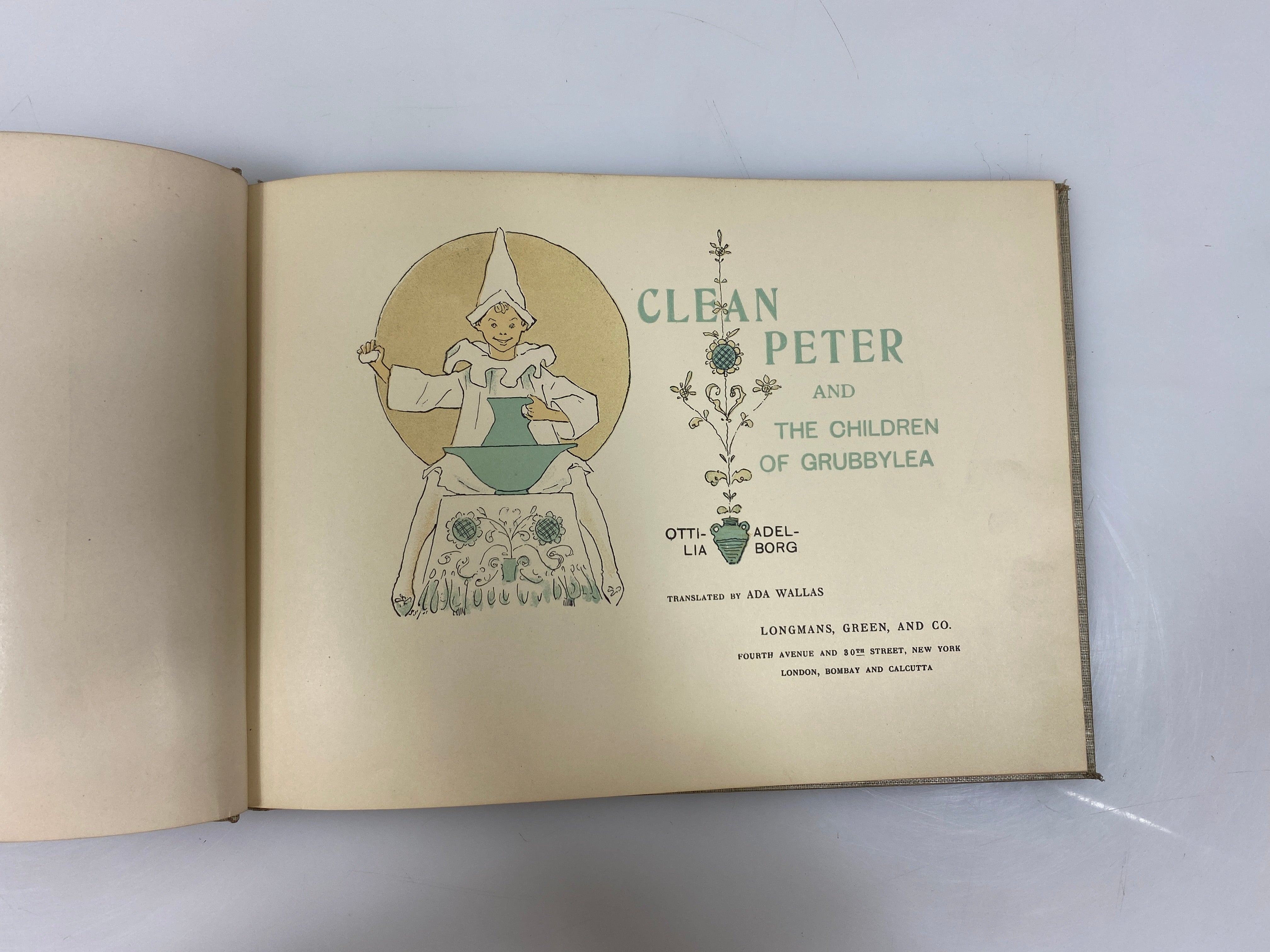 Clean Peter and the Children of Grubbylea by Ottilia Adelborg Ex-library HC