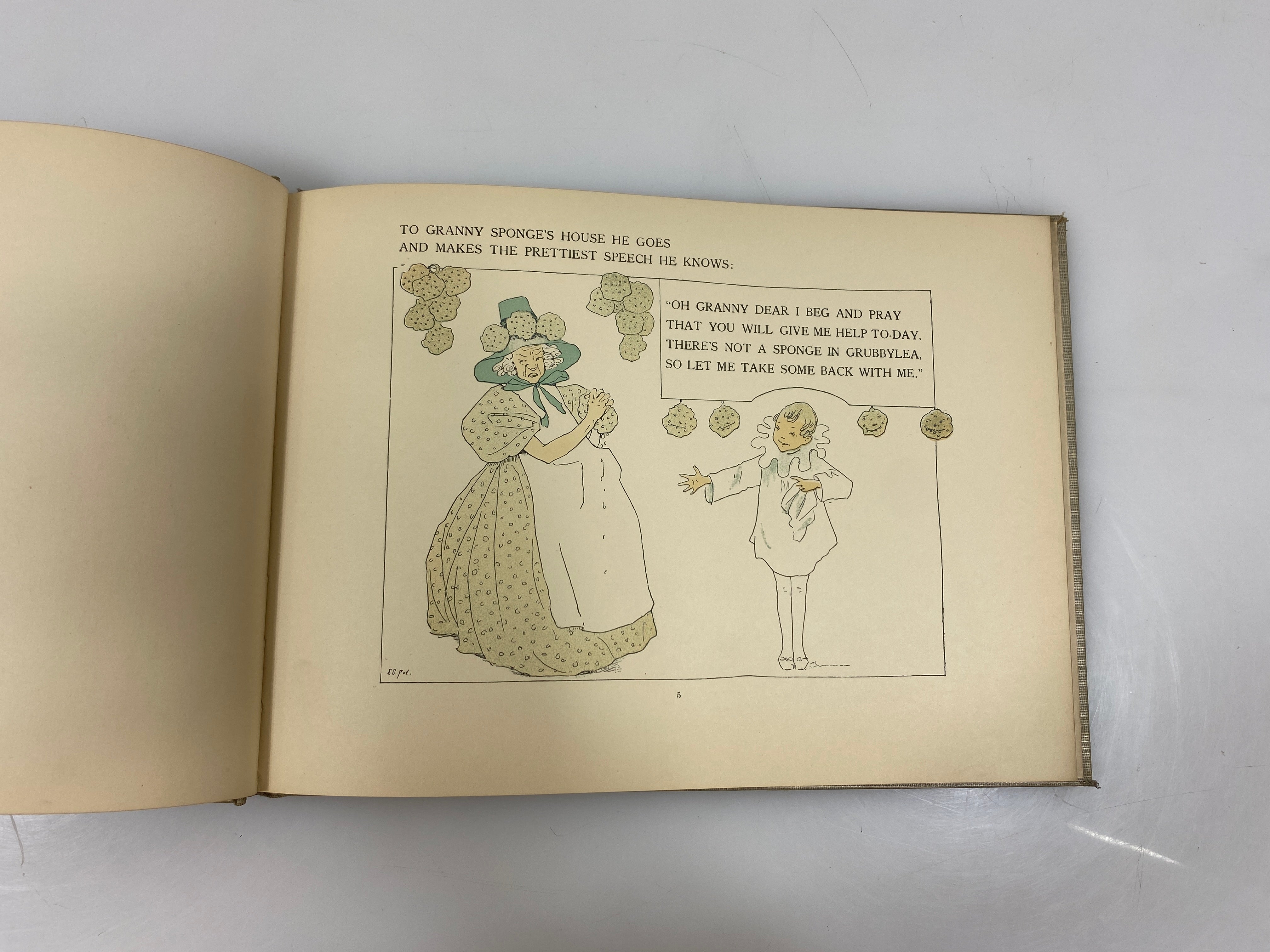 Clean Peter and the Children of Grubbylea by Ottilia Adelborg Ex-library HC