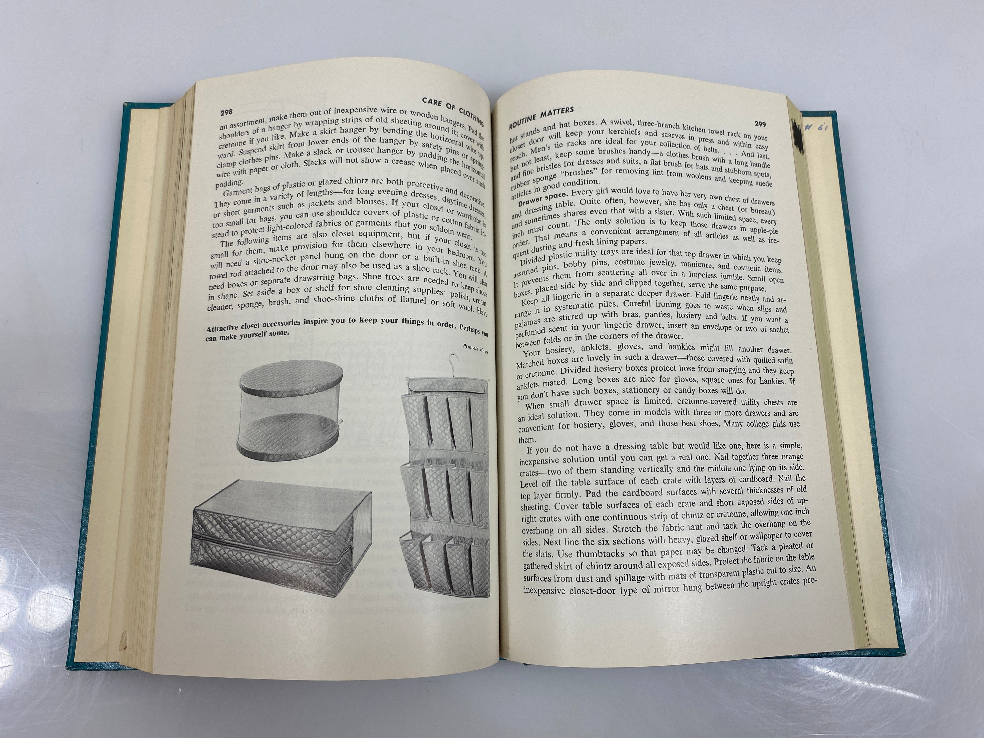 Clothing Construction and Wardrobe Planning by Lewis/Bowers/Kettunen 1957 HC