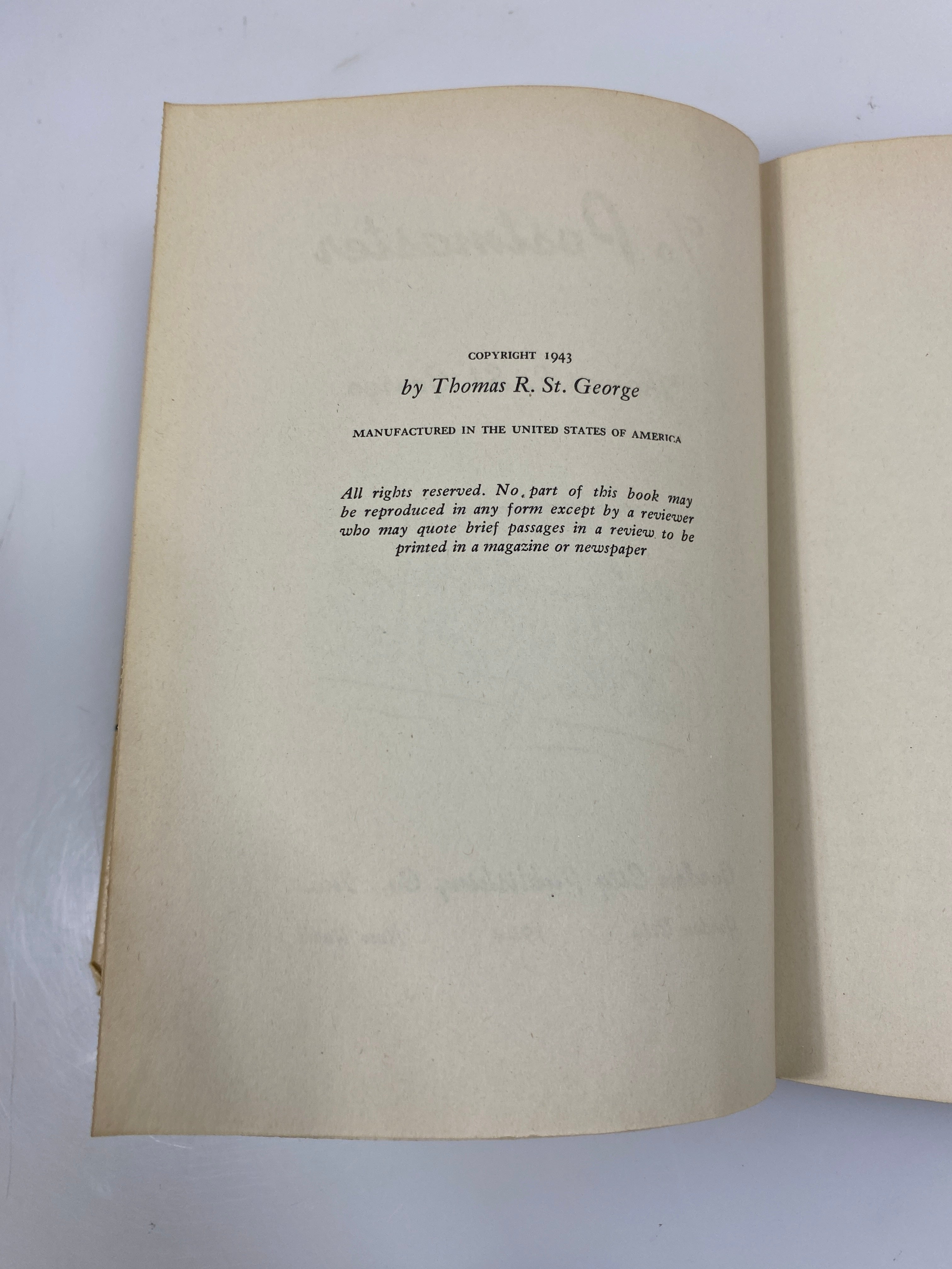 C/O Postmaster by Thomas St. George 1944 HCDJ