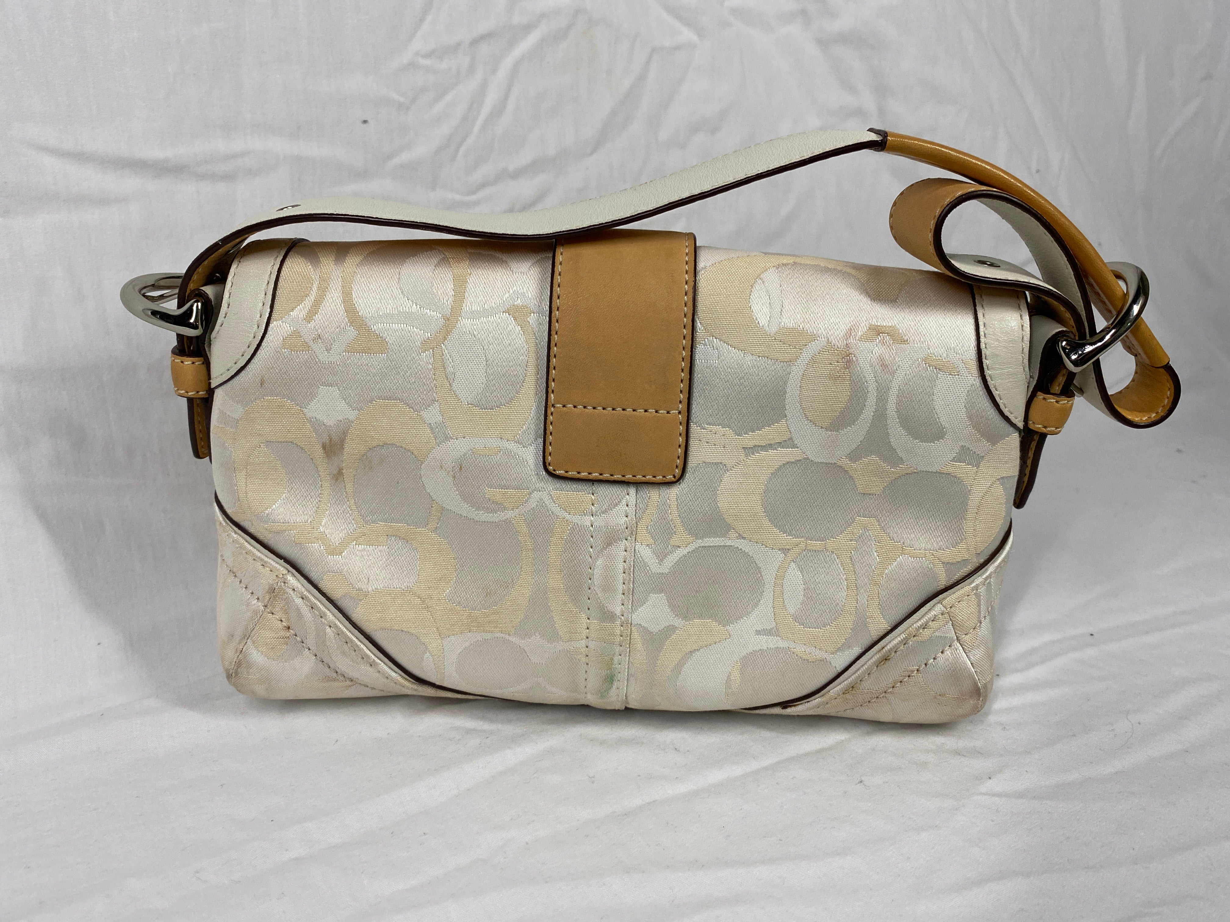 Coach Signature Jacquard Shoulder Bag