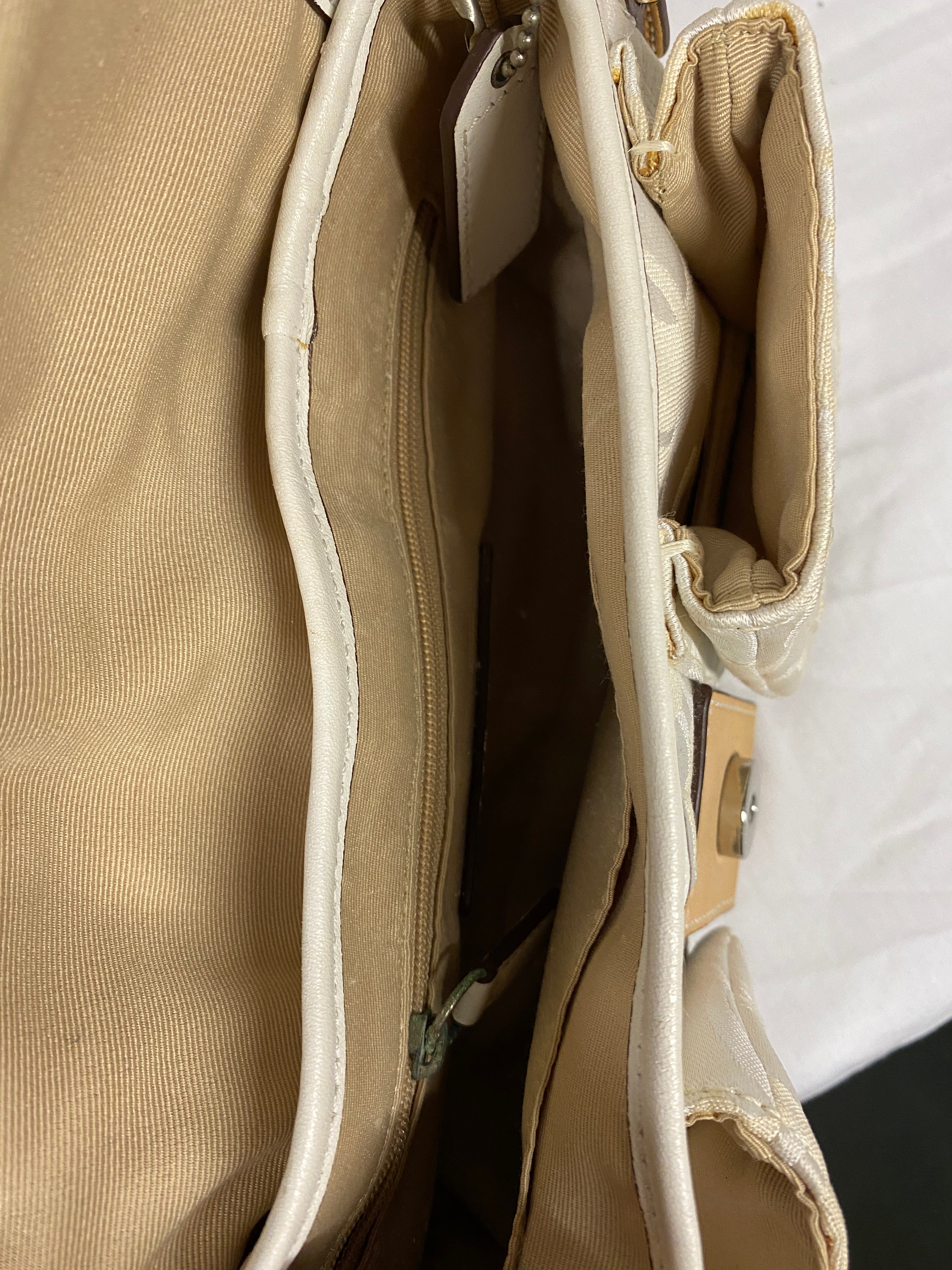 Coach Signature Jacquard Shoulder Bag