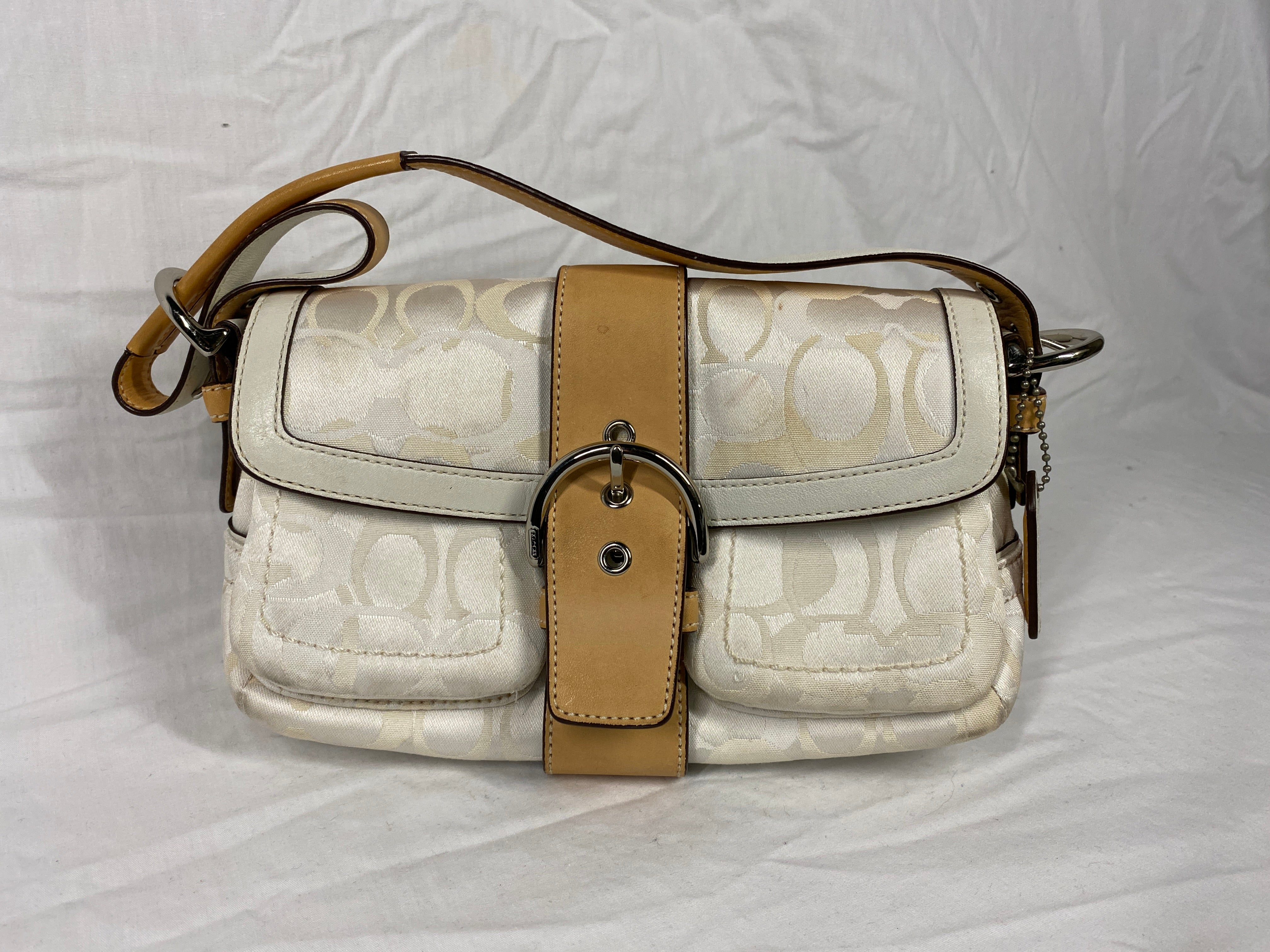 Coach Signature Jacquard Shoulder Bag