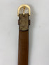 Coach Signature Logo Canvas Belt Women's Size XL