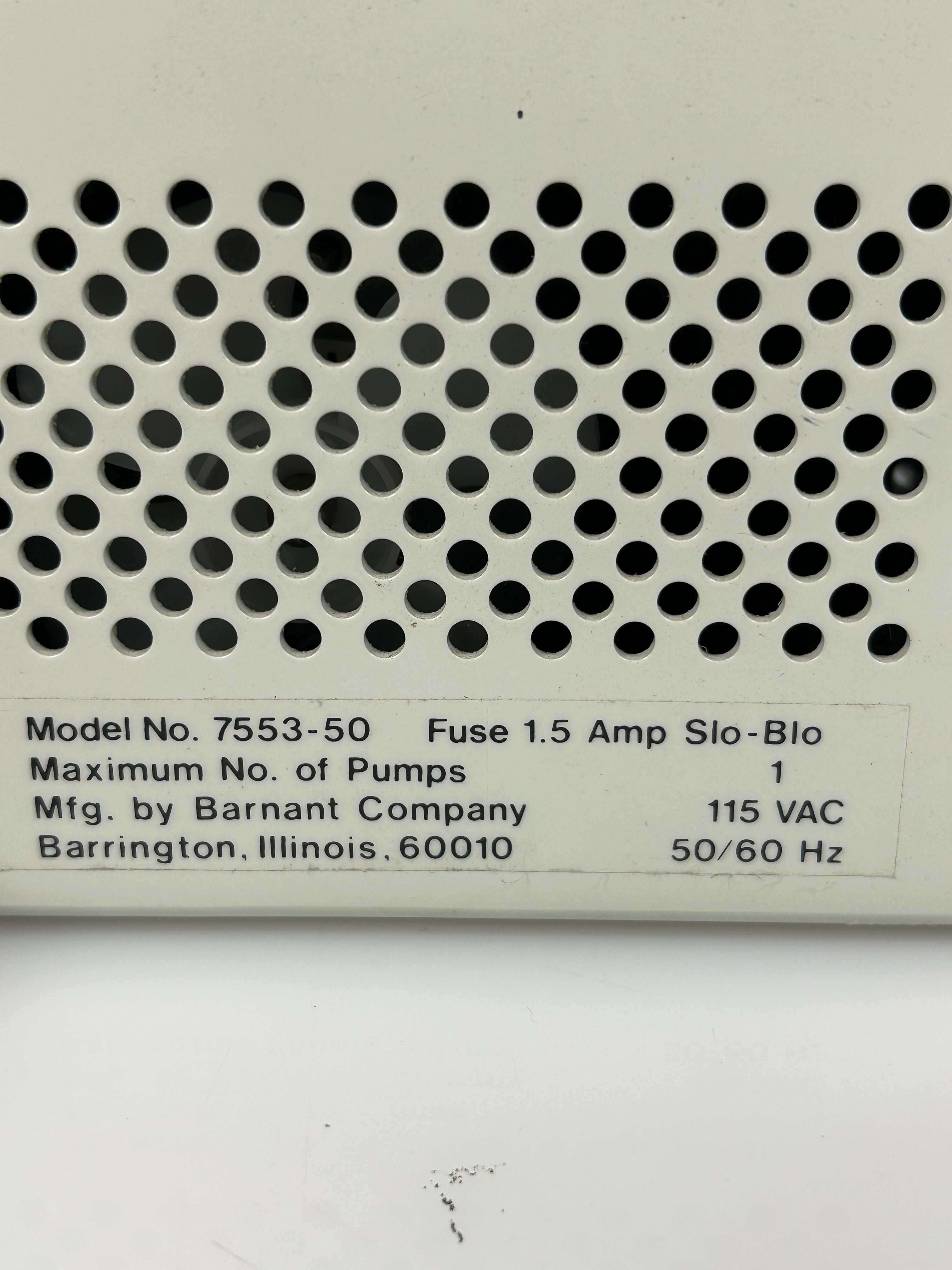 Cole-Parmer Masterflex Peristatic Pump