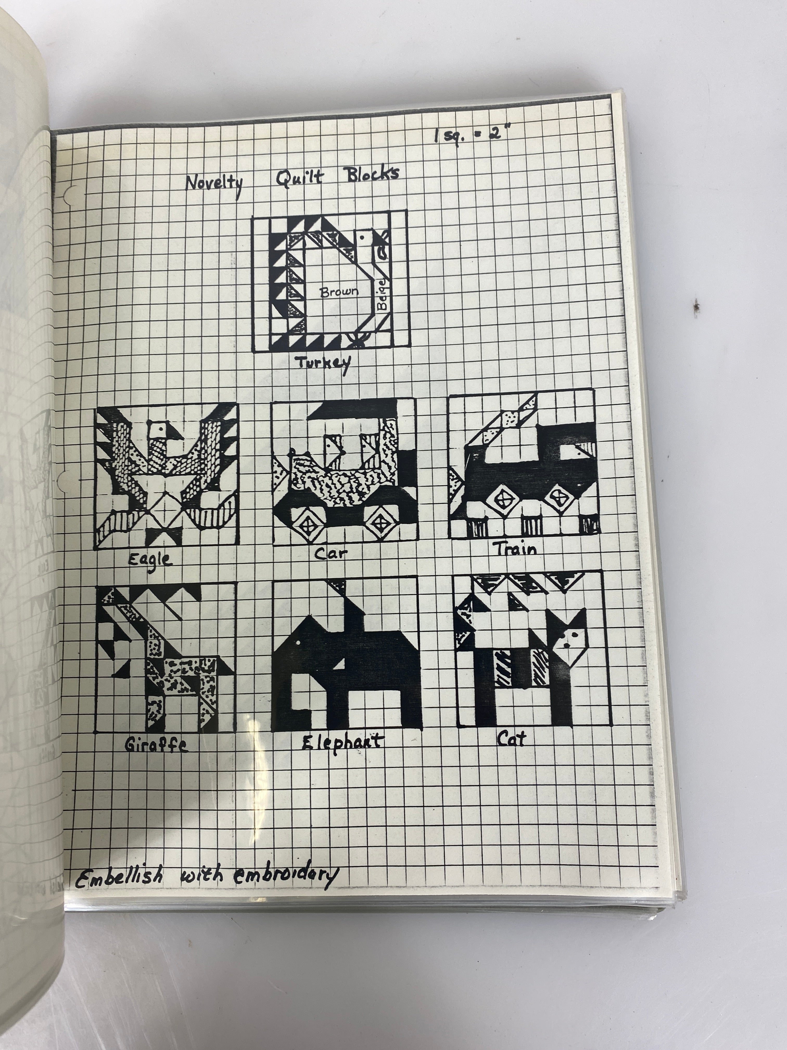 Collection of Vintage Quilt Patterns 1980s