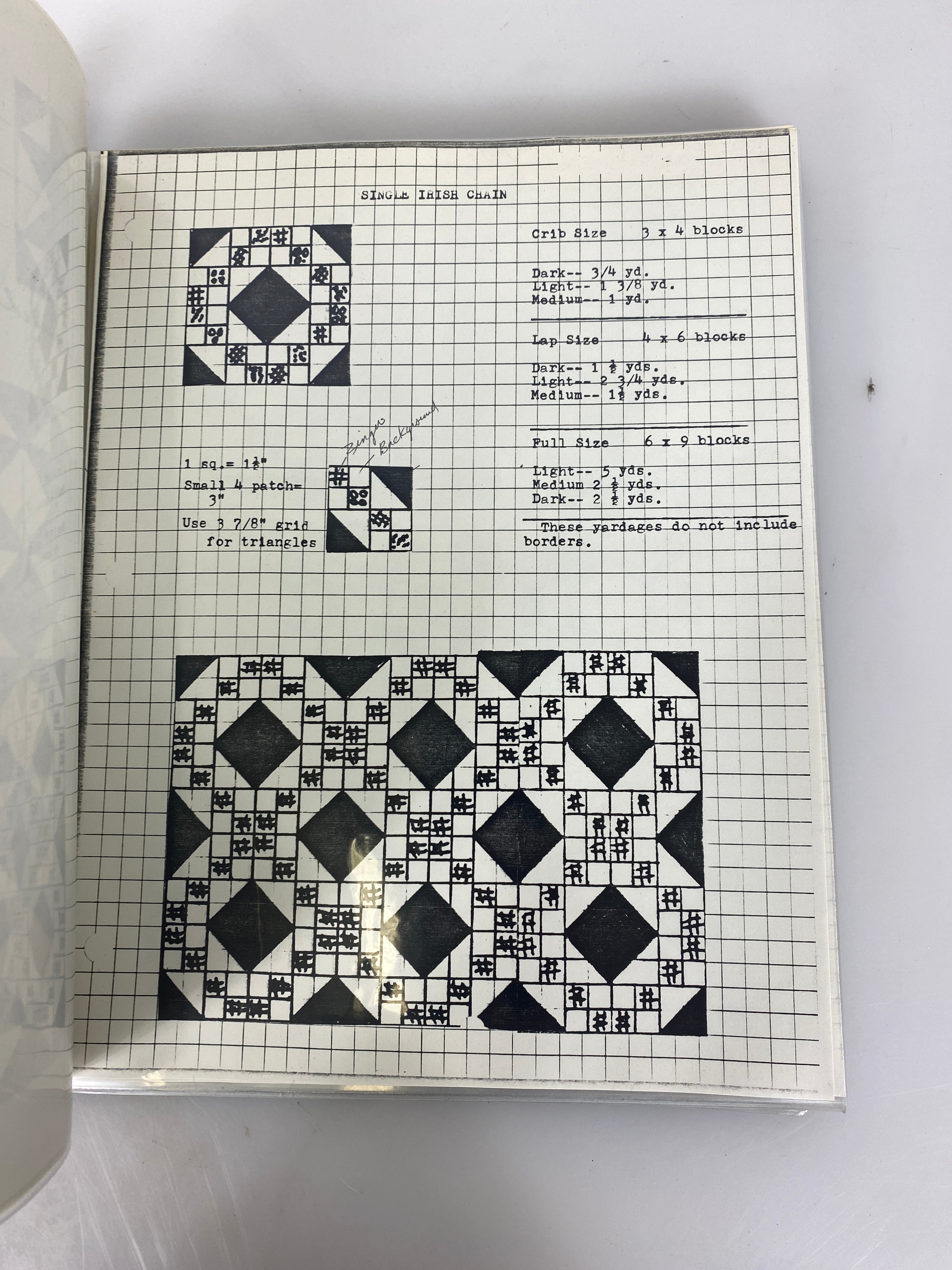 Collection of Vintage Quilt Patterns 1980s