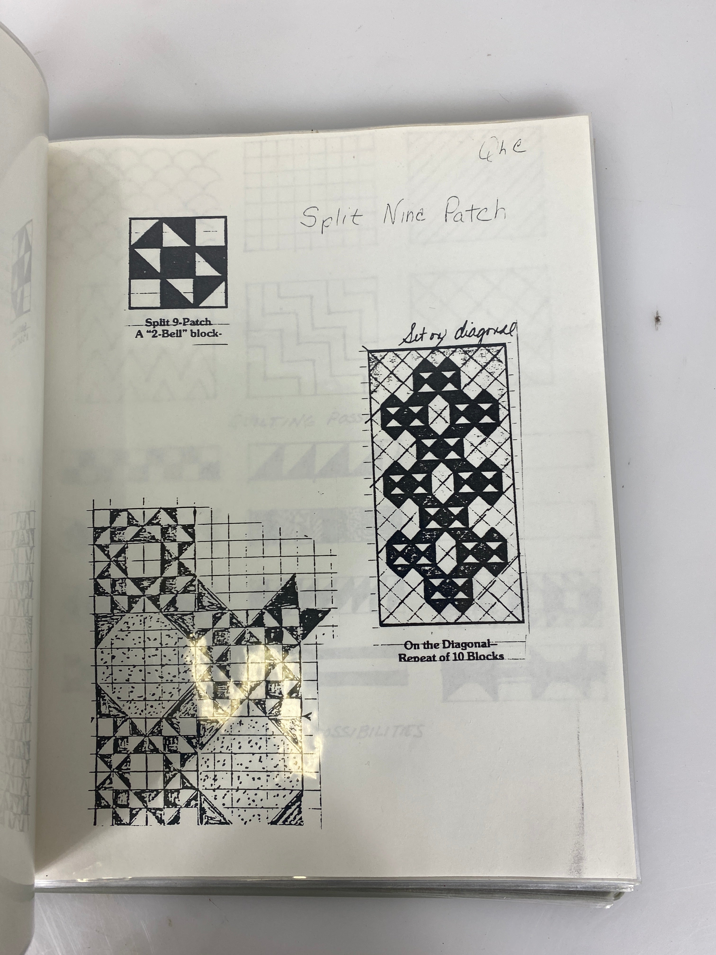 Collection of Vintage Quilt Patterns 1980s