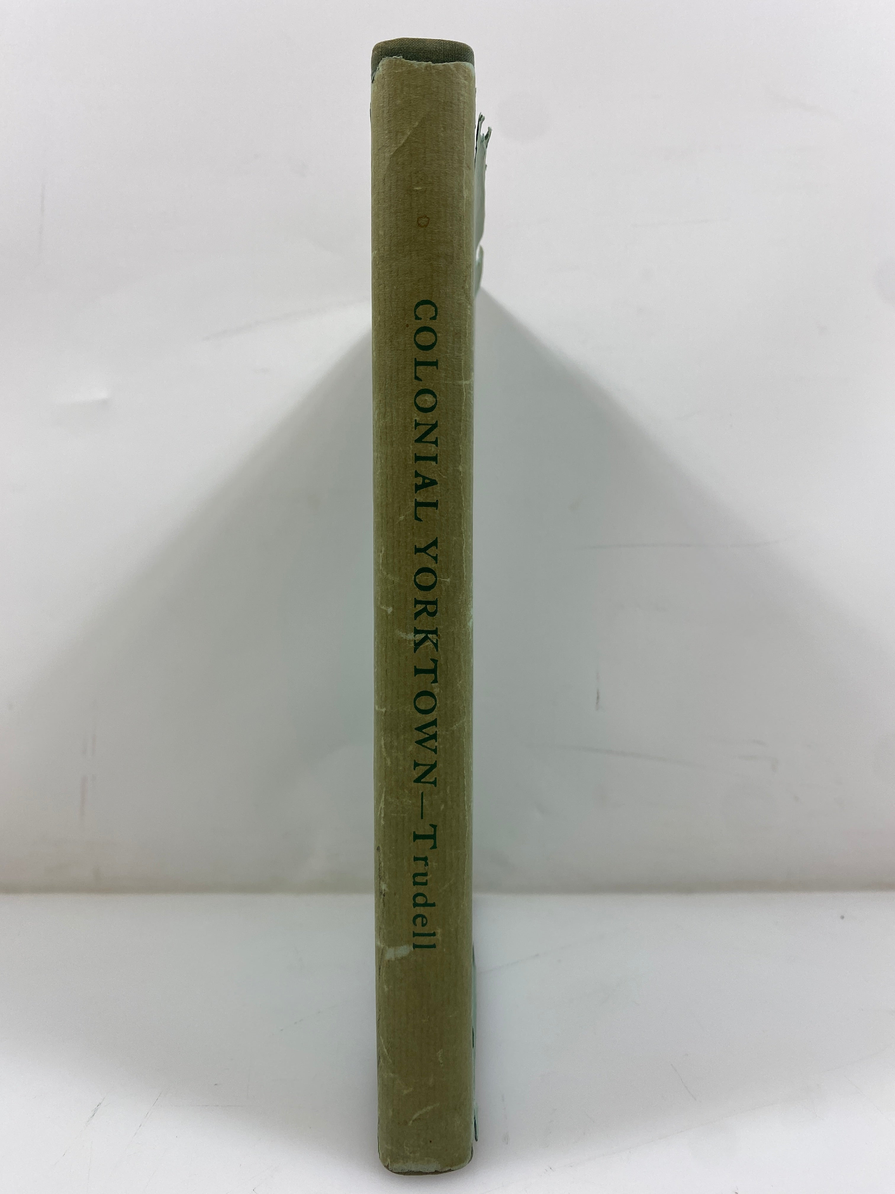 Colonial Yorktown by Trudell Dietz Press 1938 HCDJ