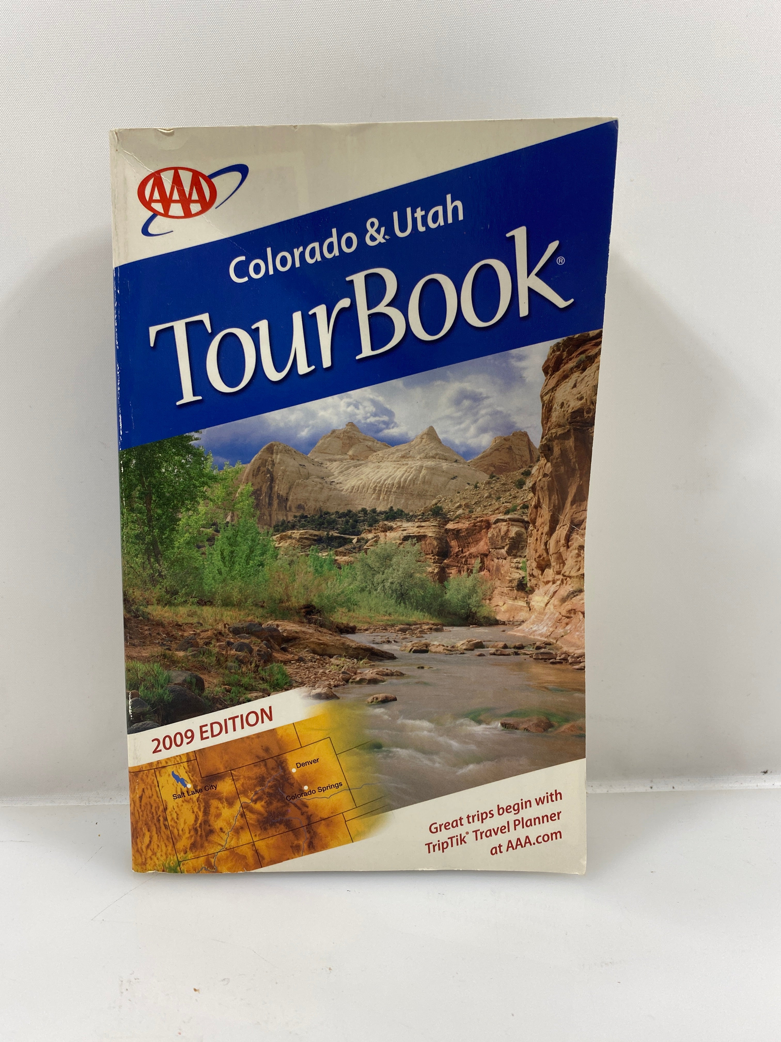 Colorado & Utah TourBook 2009 AAA Publishing SC