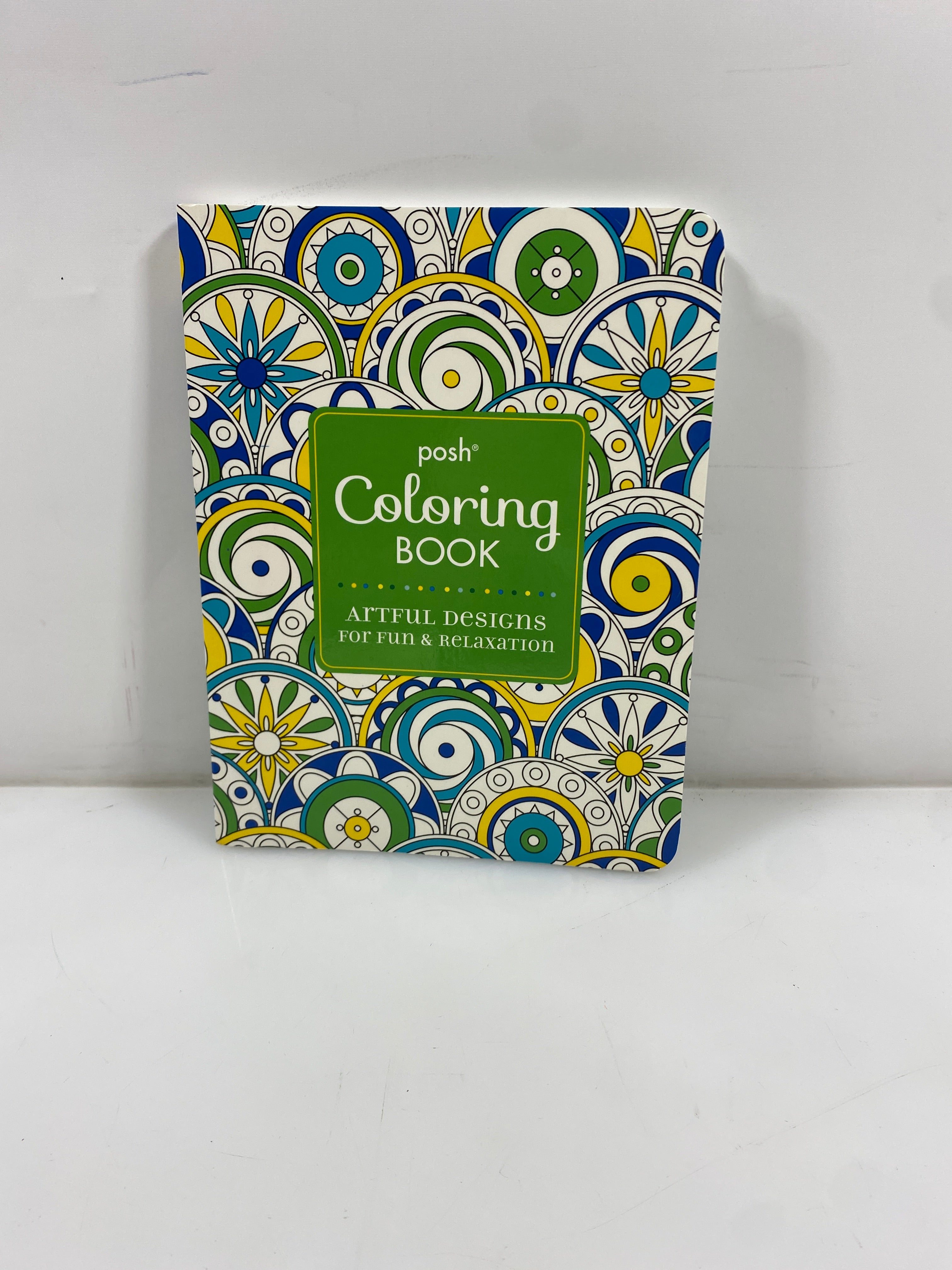 Coloring Book Artful Designs Posh