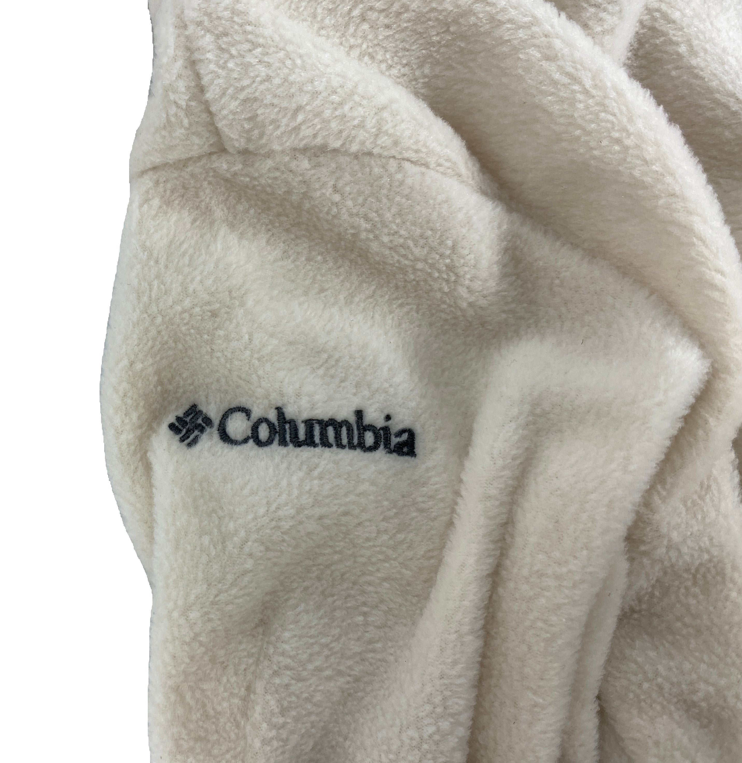 Columbia Cream Fleece Bear Onesie Kid's Size 3-6 Months