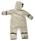 Columbia Cream Fleece Bear Onesie Kid's Size 3-6 Months