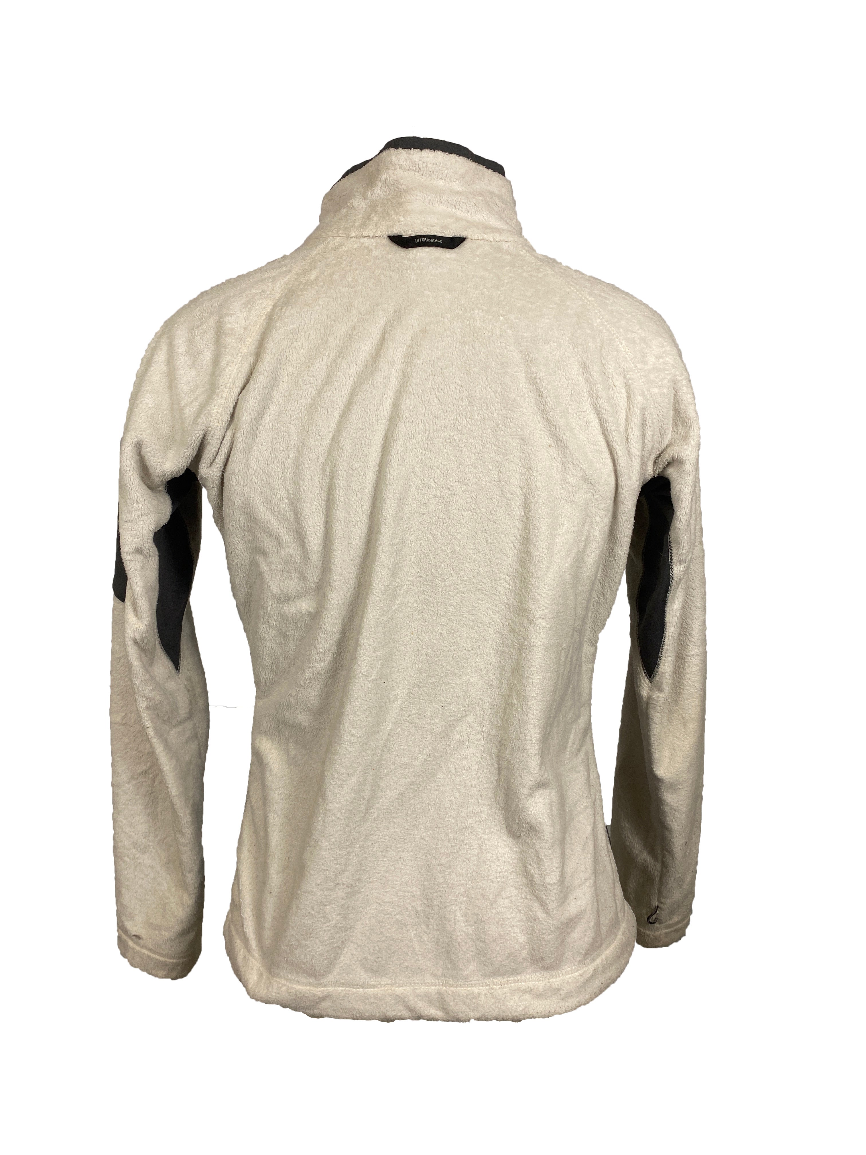 Columbia White Fleece Jacket Women's Size L