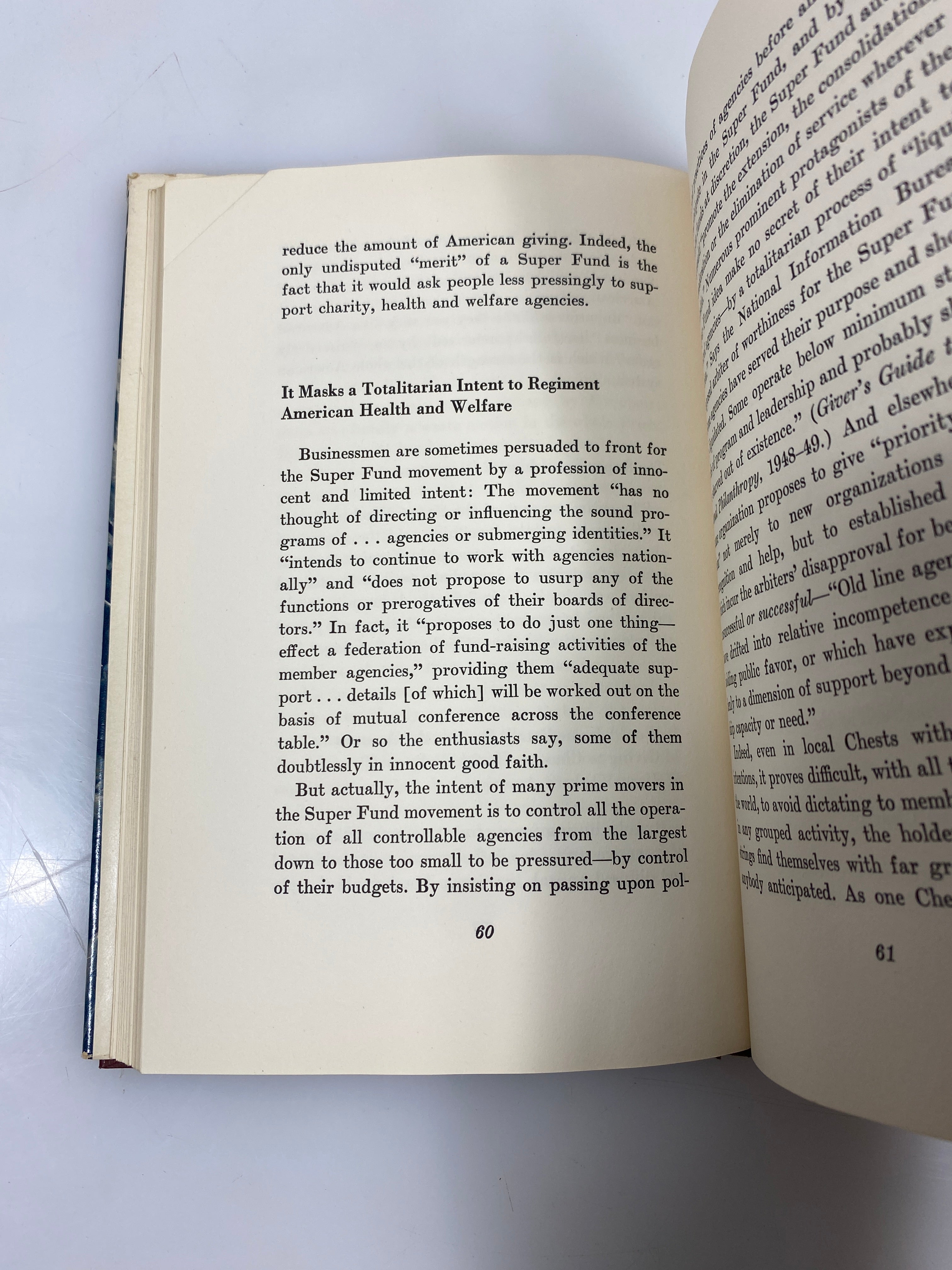 Common Sense about Fund Raising by Leavitt 1949 HCDJ