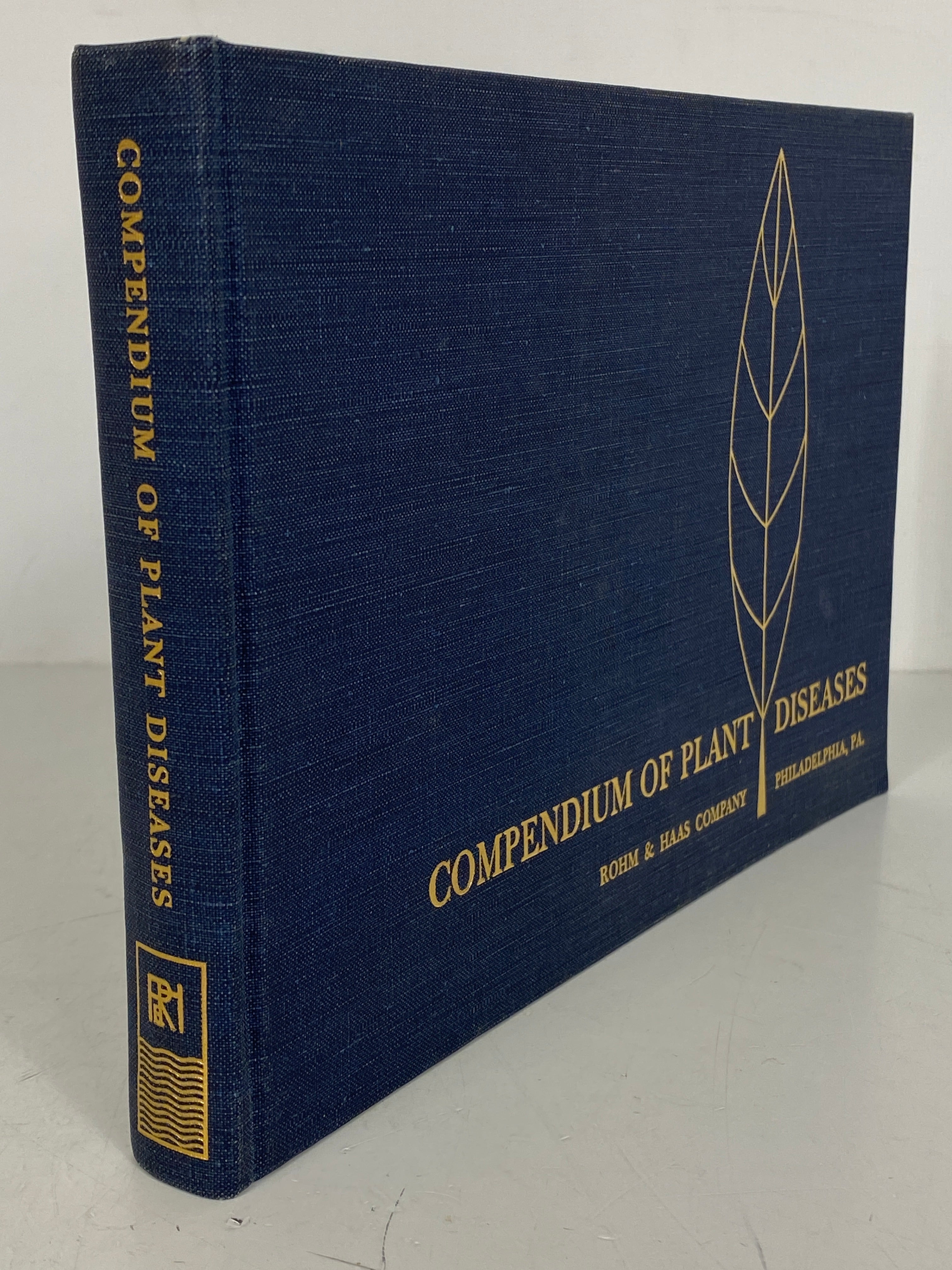Compendium of Plant Diseases w Colored Illustrations 1959 Vintage HC