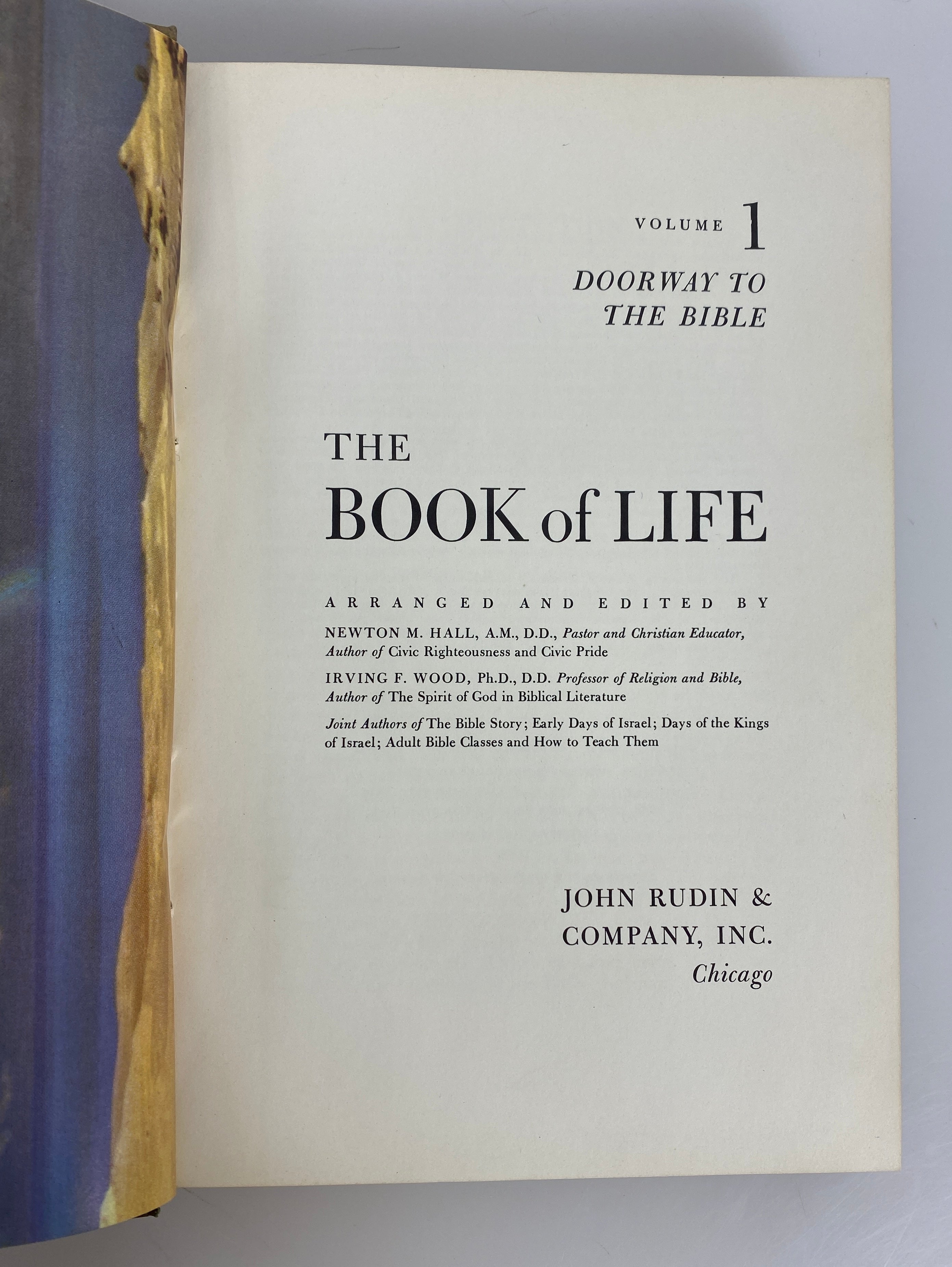 Complete 10 Volume Set The Book of Life 1972 33rd Edition by Hall/Wood HC
