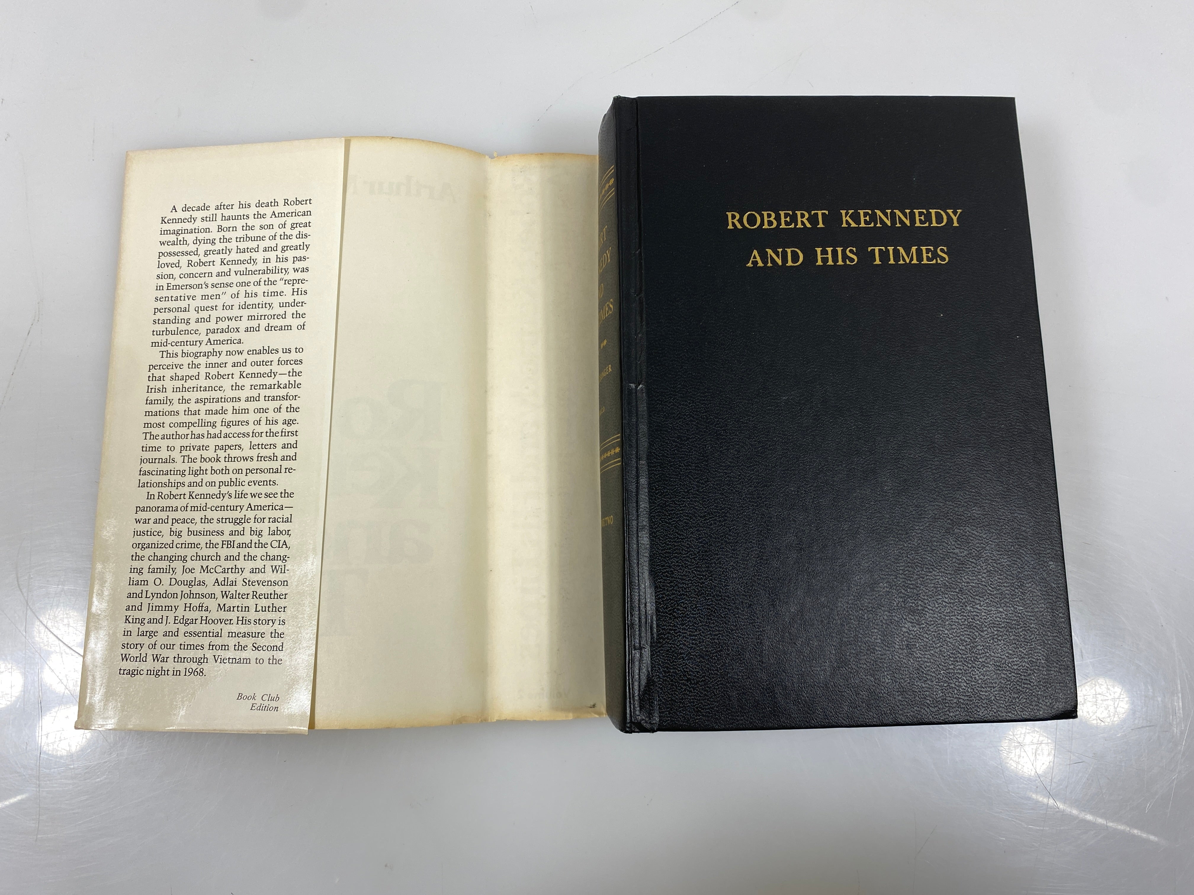 Complete 2 Vol. Set Robert Kennedy and His Times 1978 HCDJ