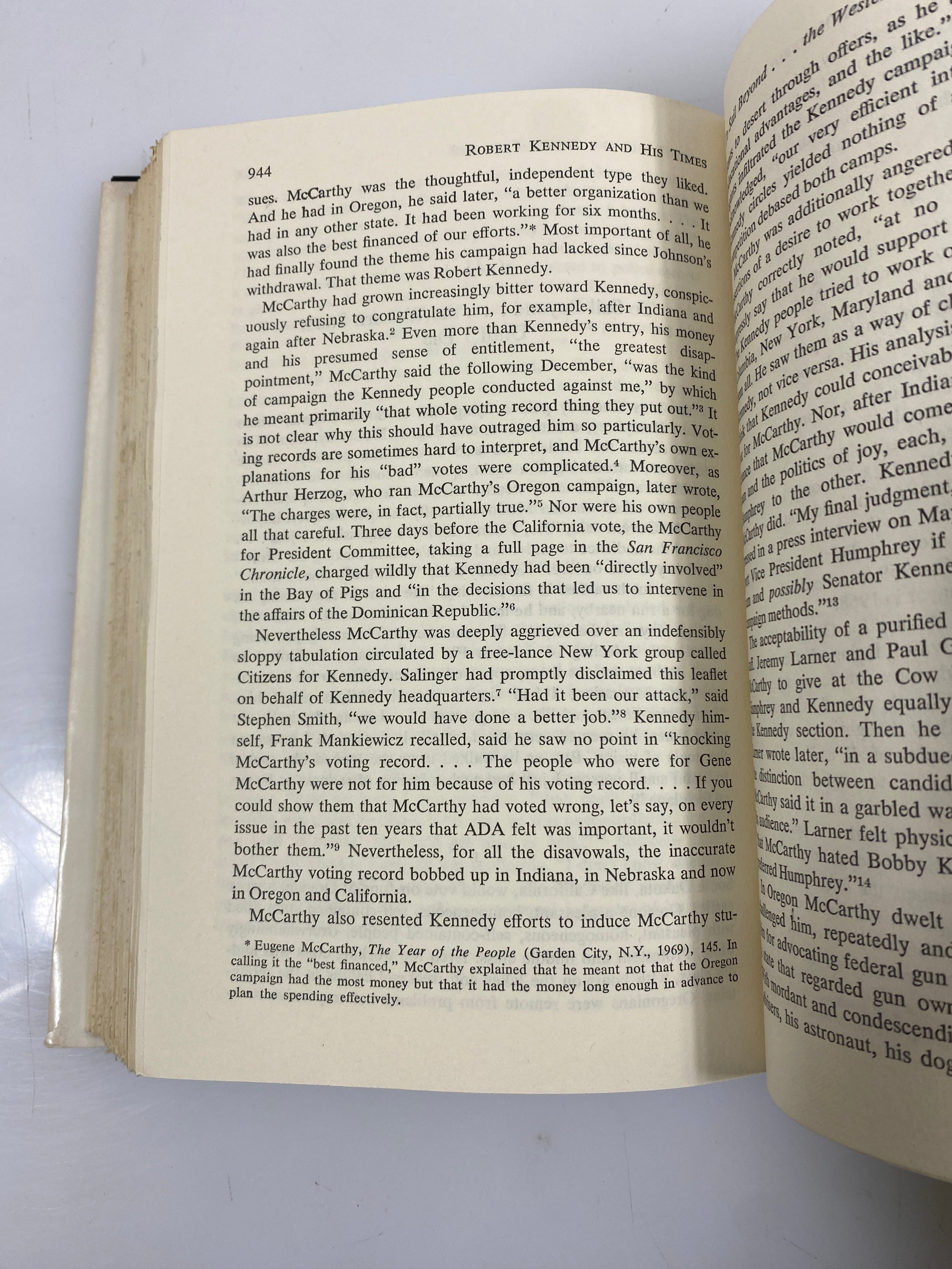 Complete 2 Vol. Set Robert Kennedy and His Times 1978 HCDJ