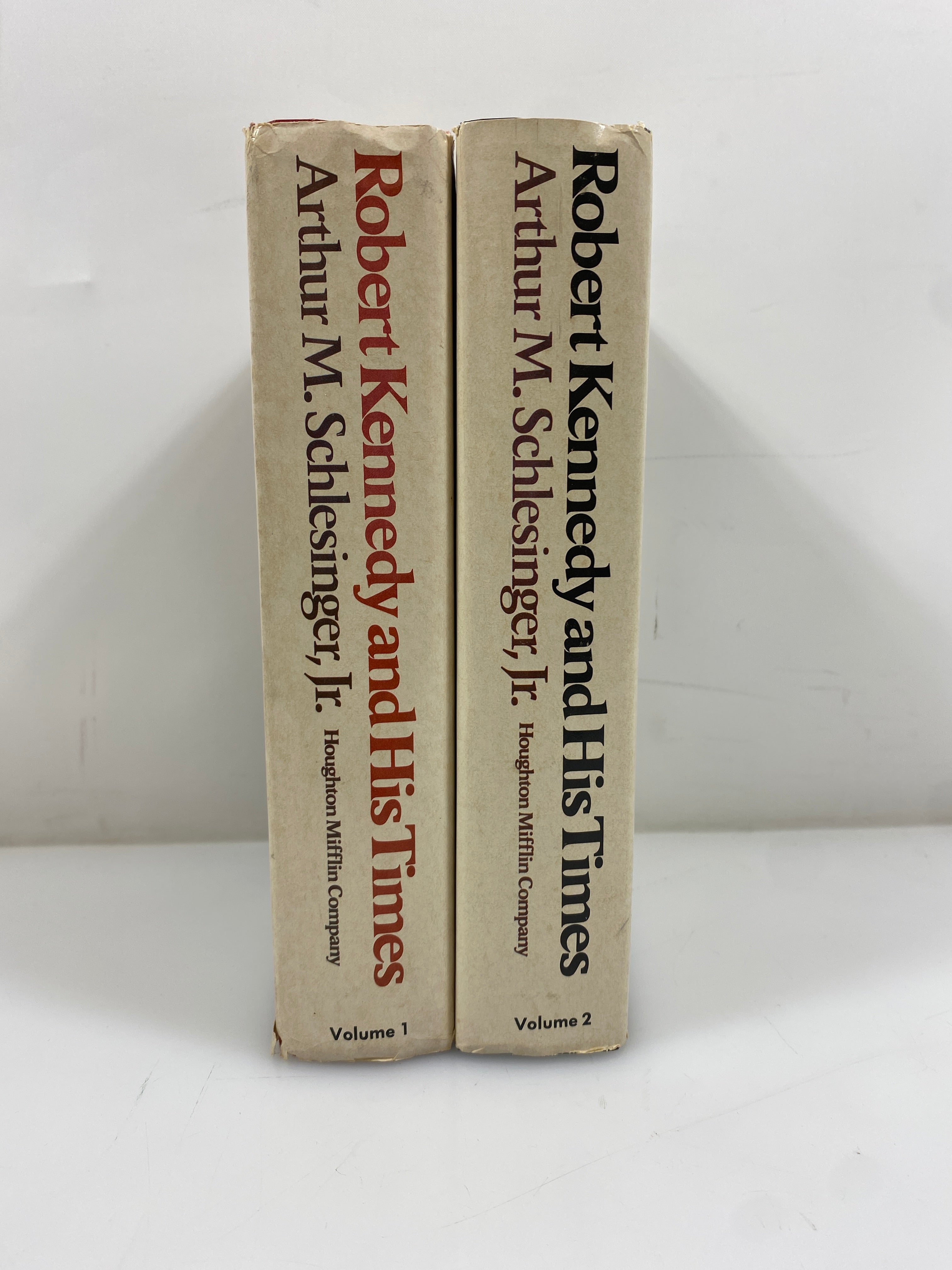 Complete 2 Vol. Set Robert Kennedy and His Times 1978 HCDJ