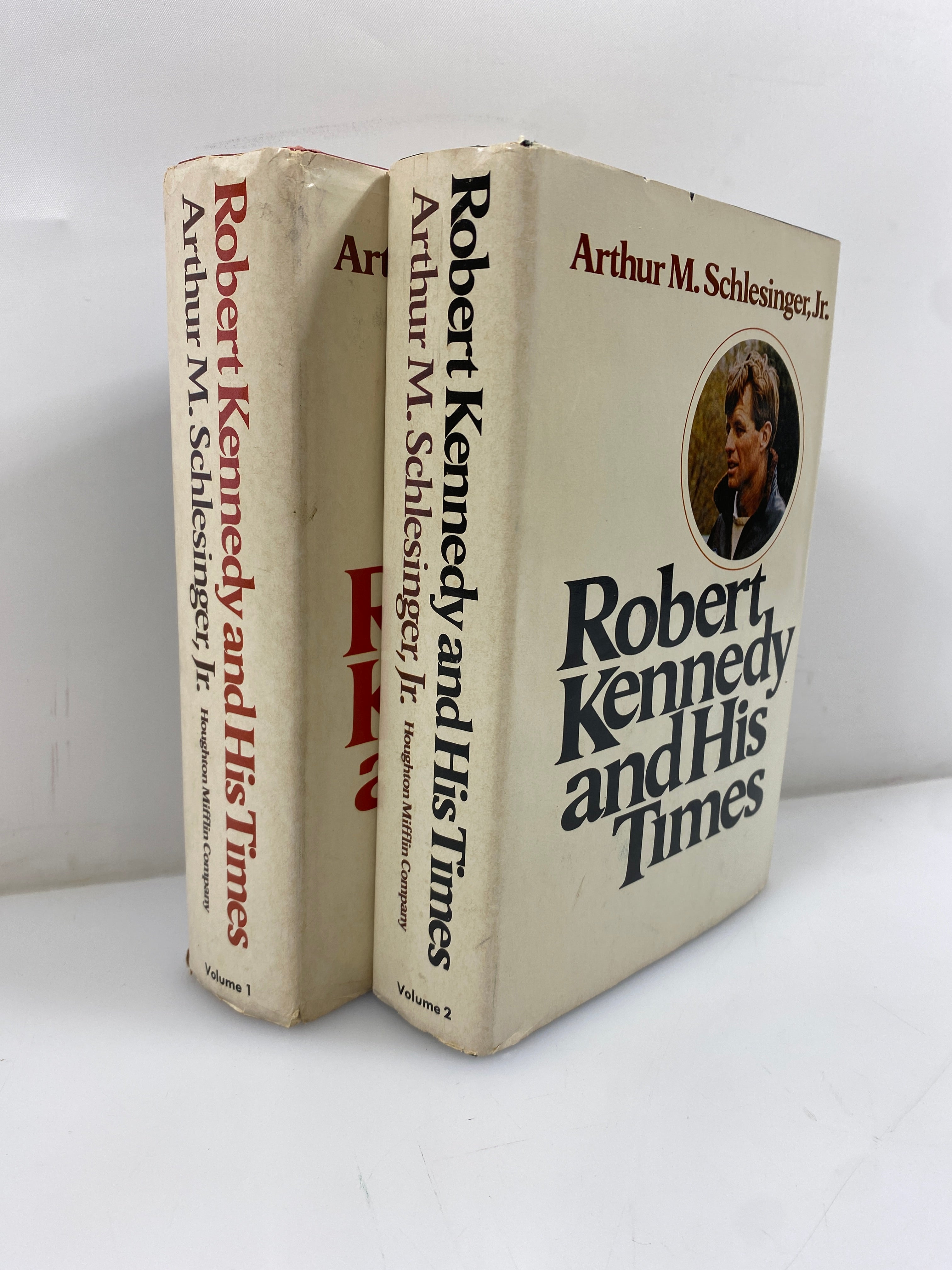 Complete 2 Vol. Set Robert Kennedy and His Times 1978 HCDJ