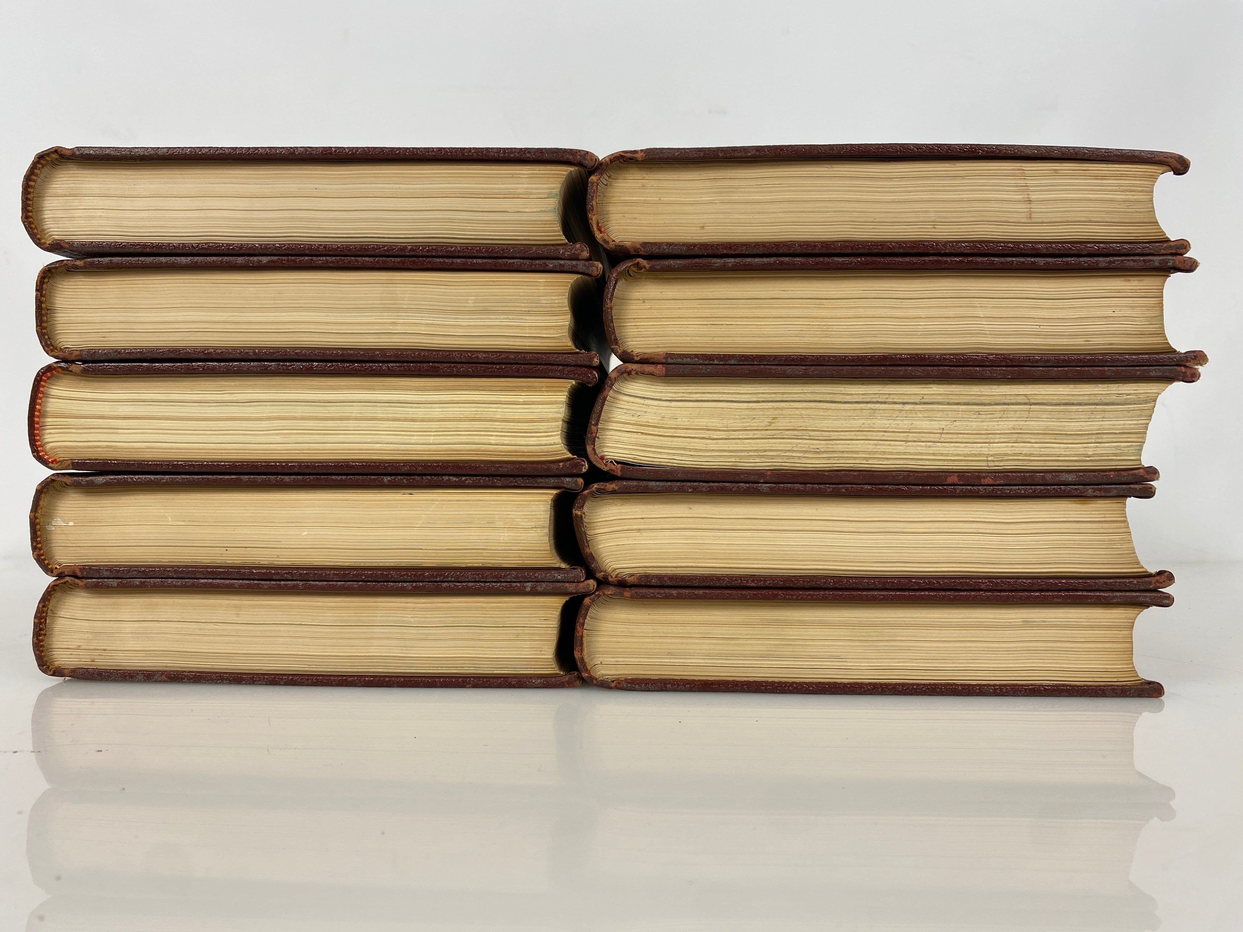 Complete 20 Volume Set The Book of Knowledge in 10 Books 1955 HC