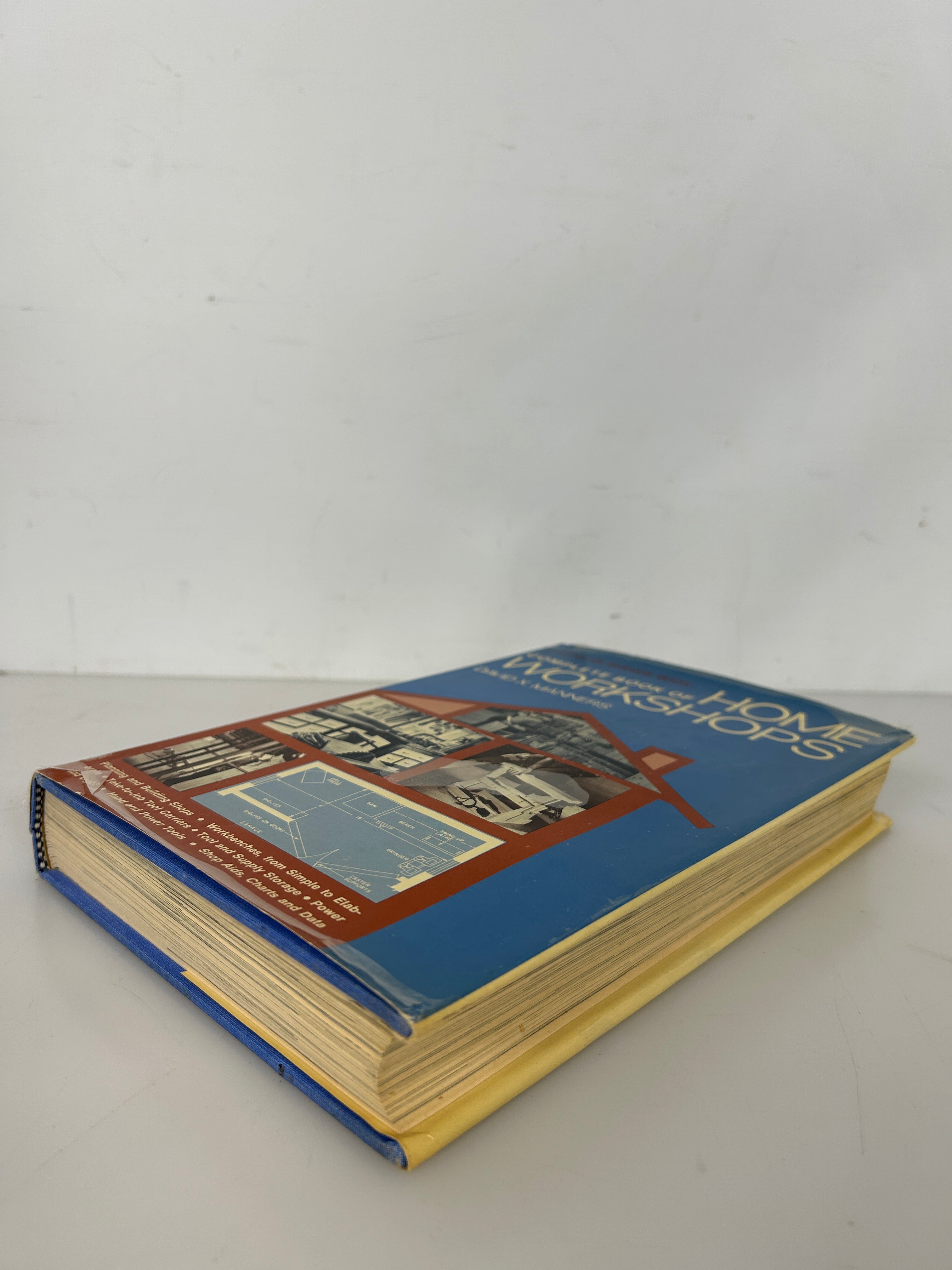 Complete Book of Home Workshops by David X. Manners Popular Science 1971 HCDJ