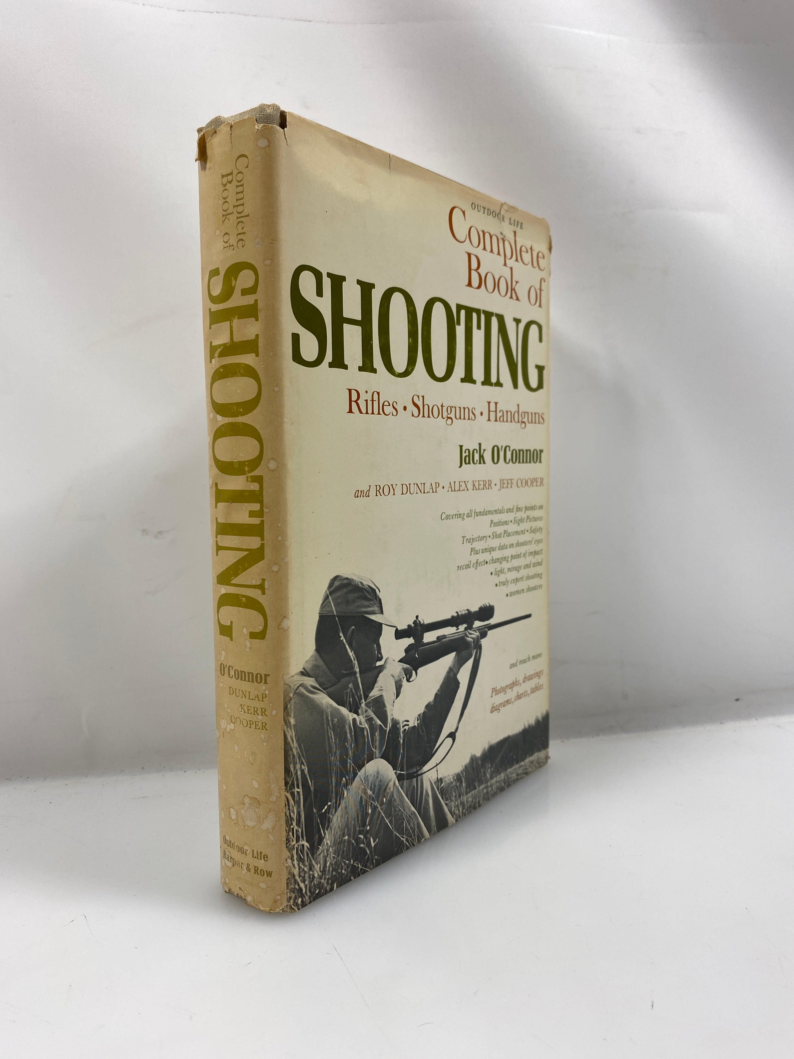 Complete Book of Rifles and Shotguns Jack O'Connor 1965 HCDJ