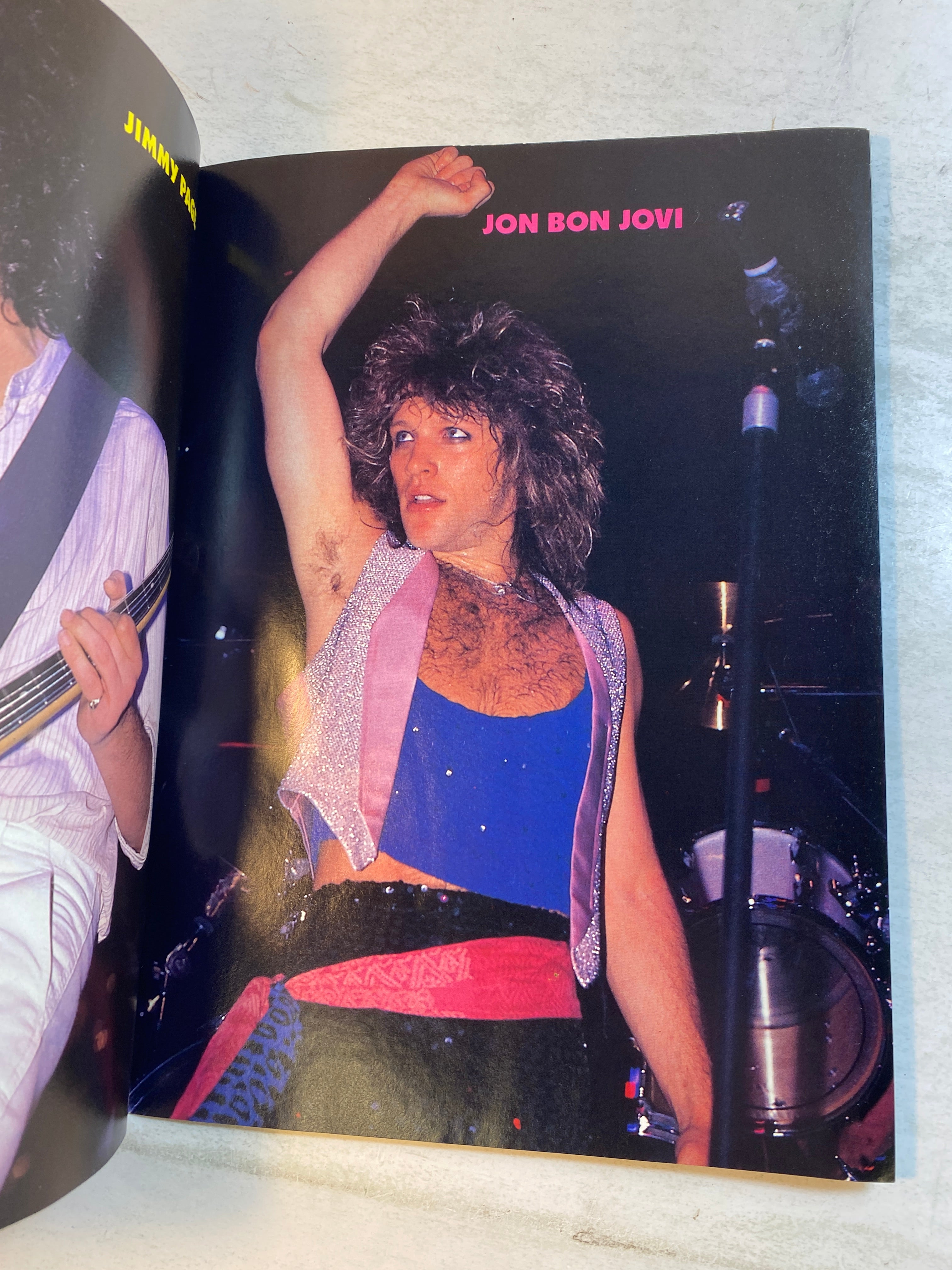 Concert Shots Magazine July 1986 Vince Neil