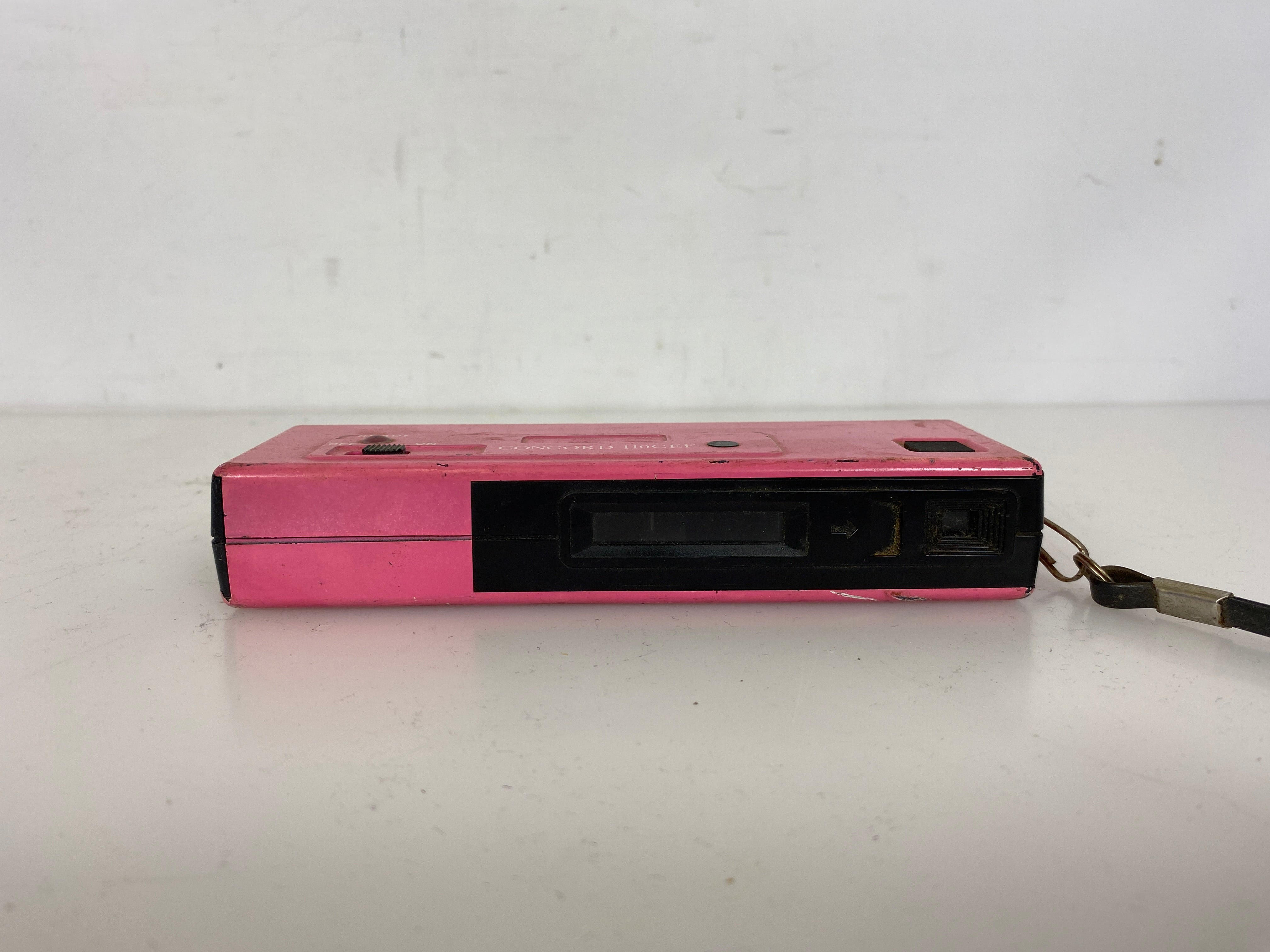Concord 110CEF Neon Pink Film Camera *Untested*