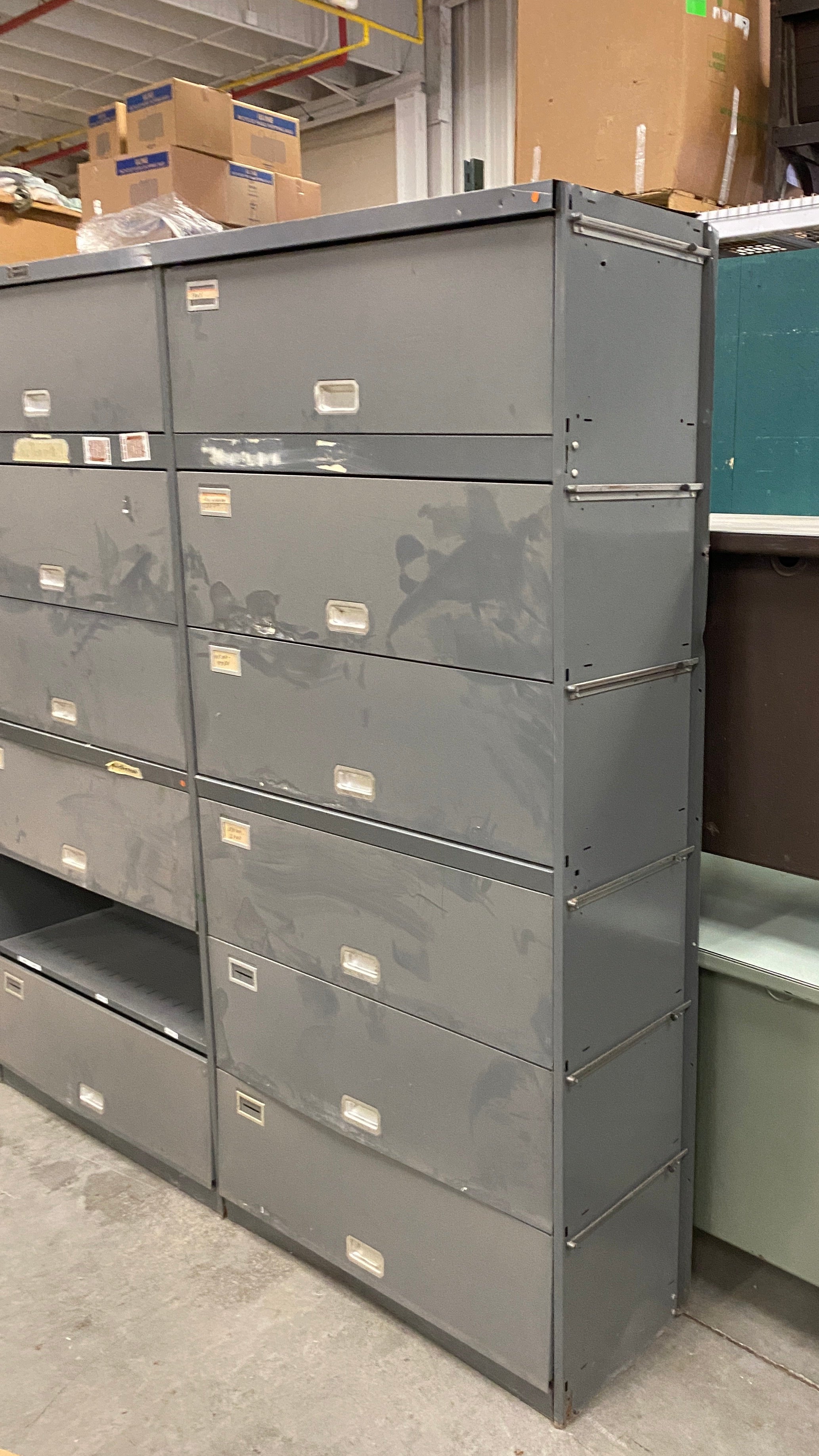 Conserv-a-file Double Wide Lateral File Cabinet