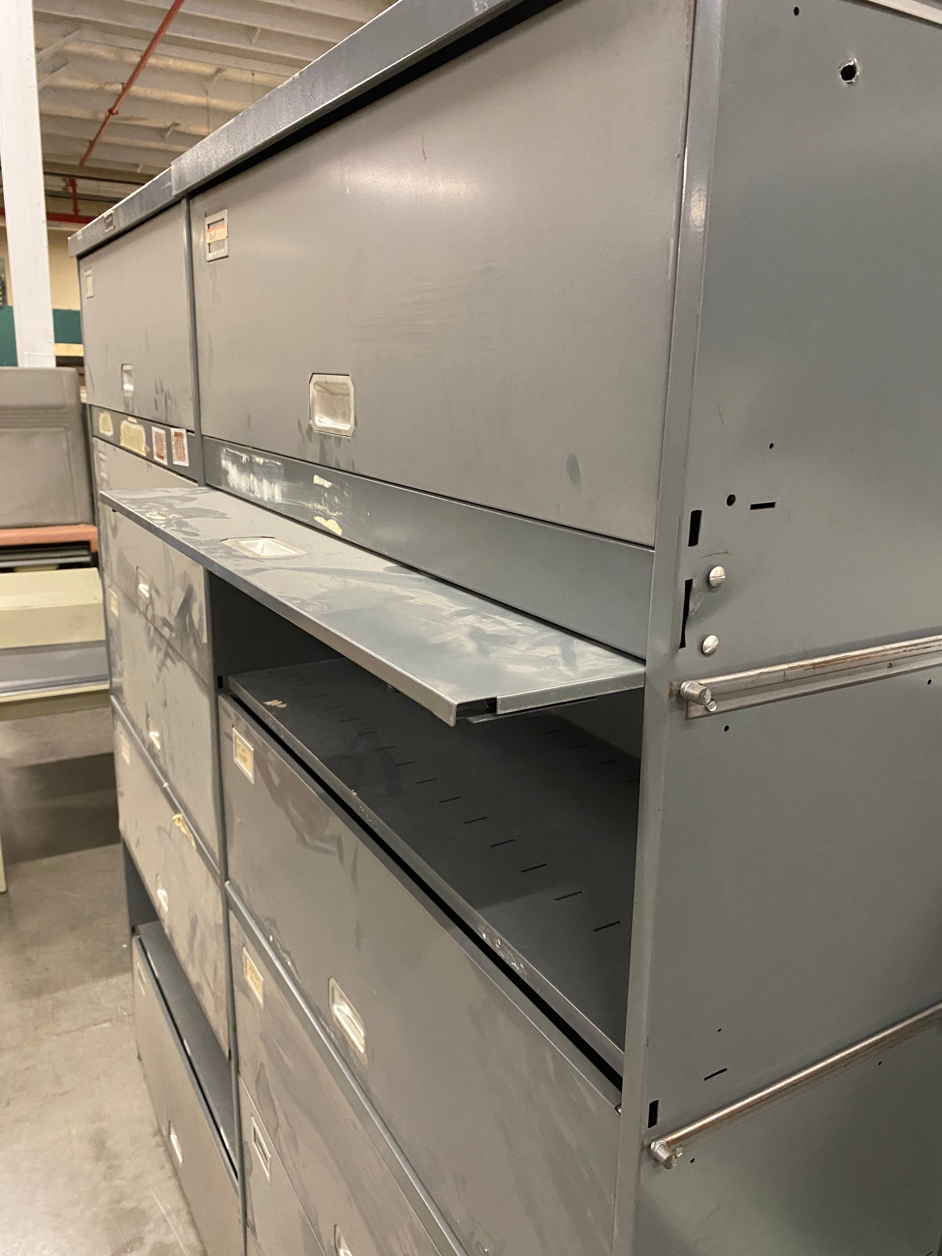 Conserv-a-file Double Wide Lateral File Cabinet
