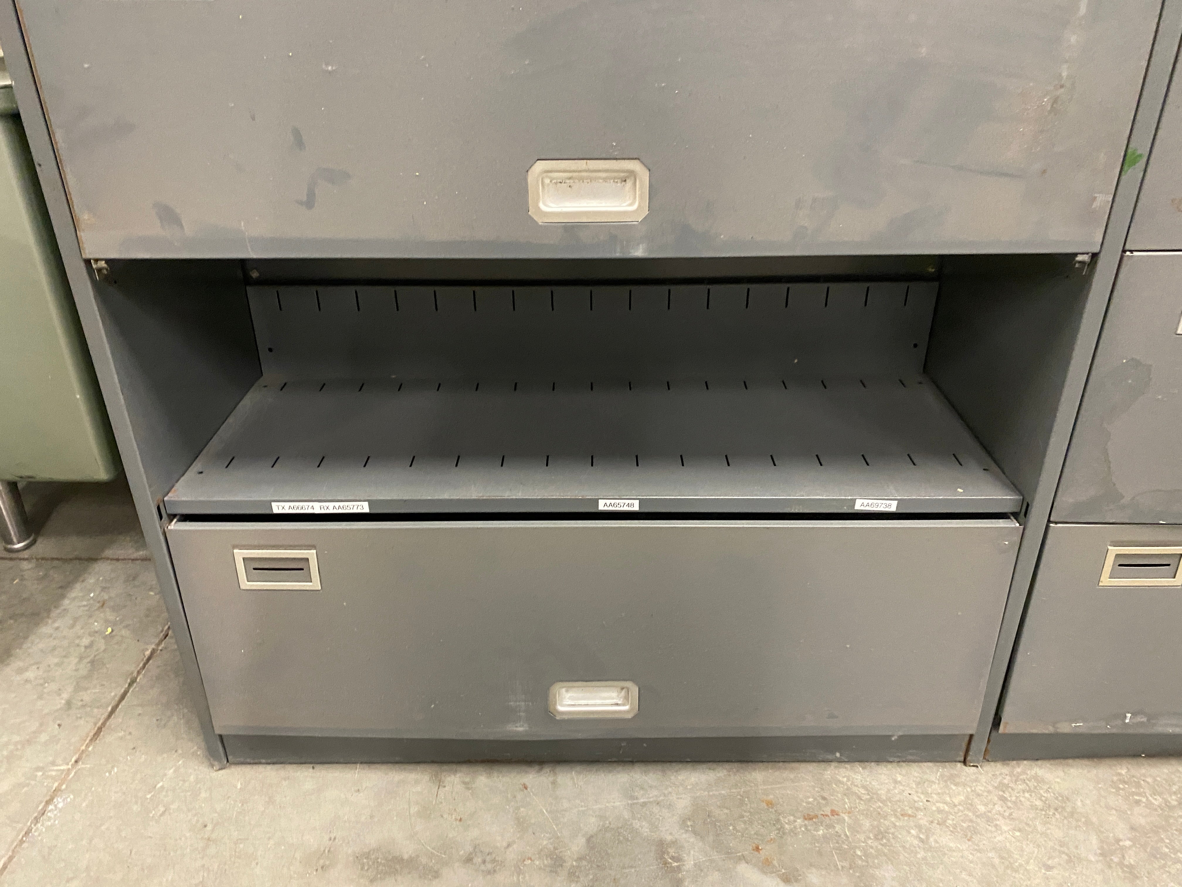 Conserv-a-file Double Wide Lateral File Cabinet