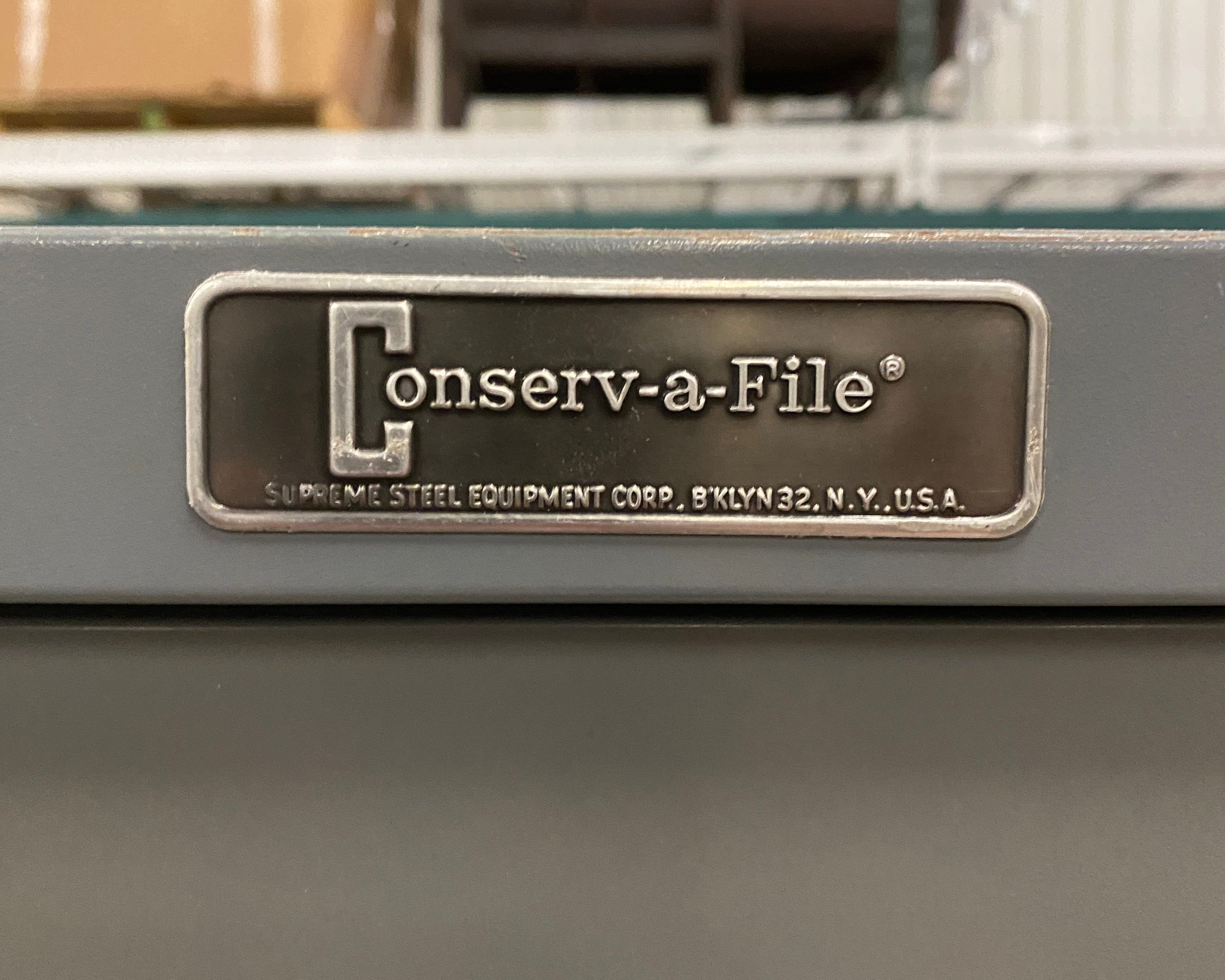 Conserv-a-file Double Wide Lateral File Cabinet