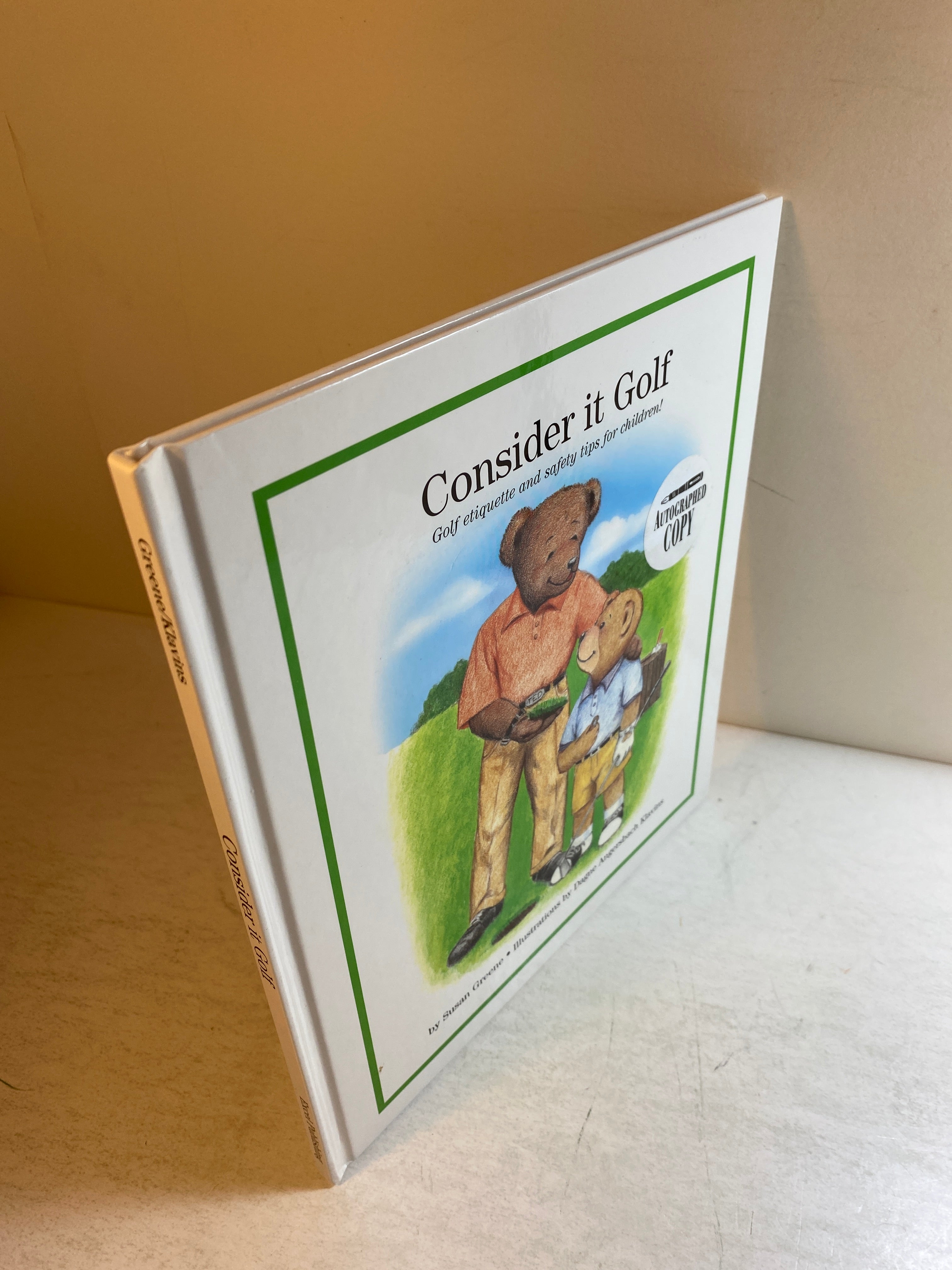 Consider it Golf Susan Greene 2000 *Signed*