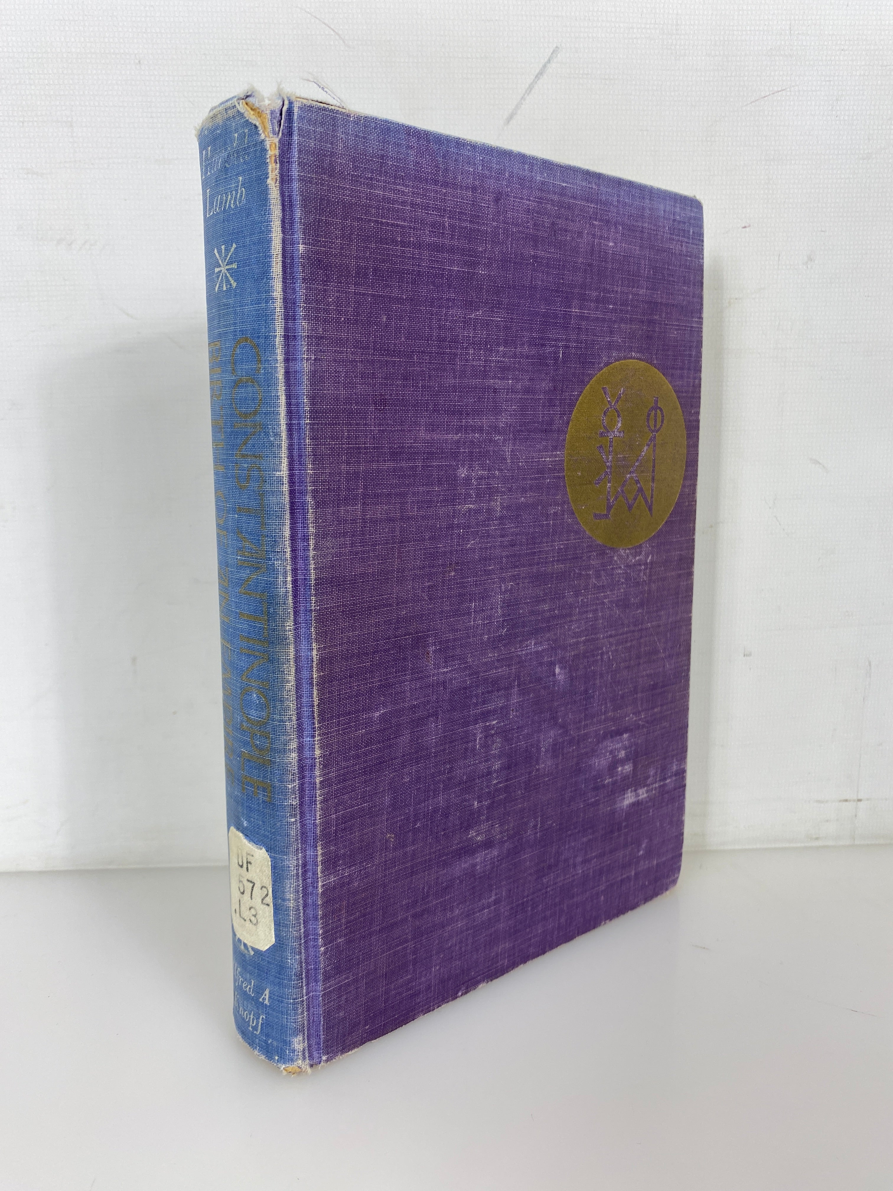 Constantinople Birth of an Empire by Lamb 1957 1st Ed Ex-Library HC
