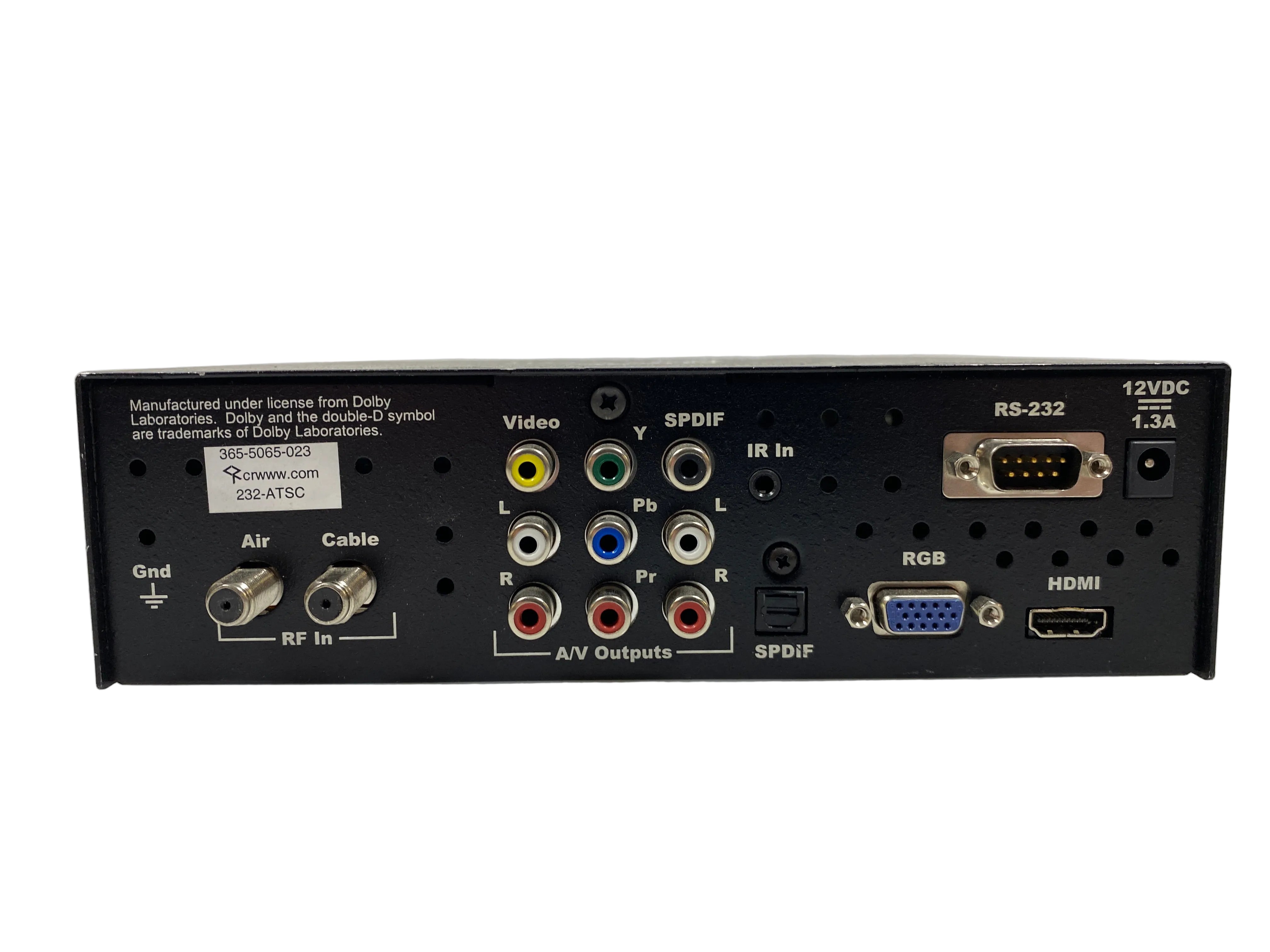 Contemporary Research 232-ATSC HDTV Tuner *Untested*