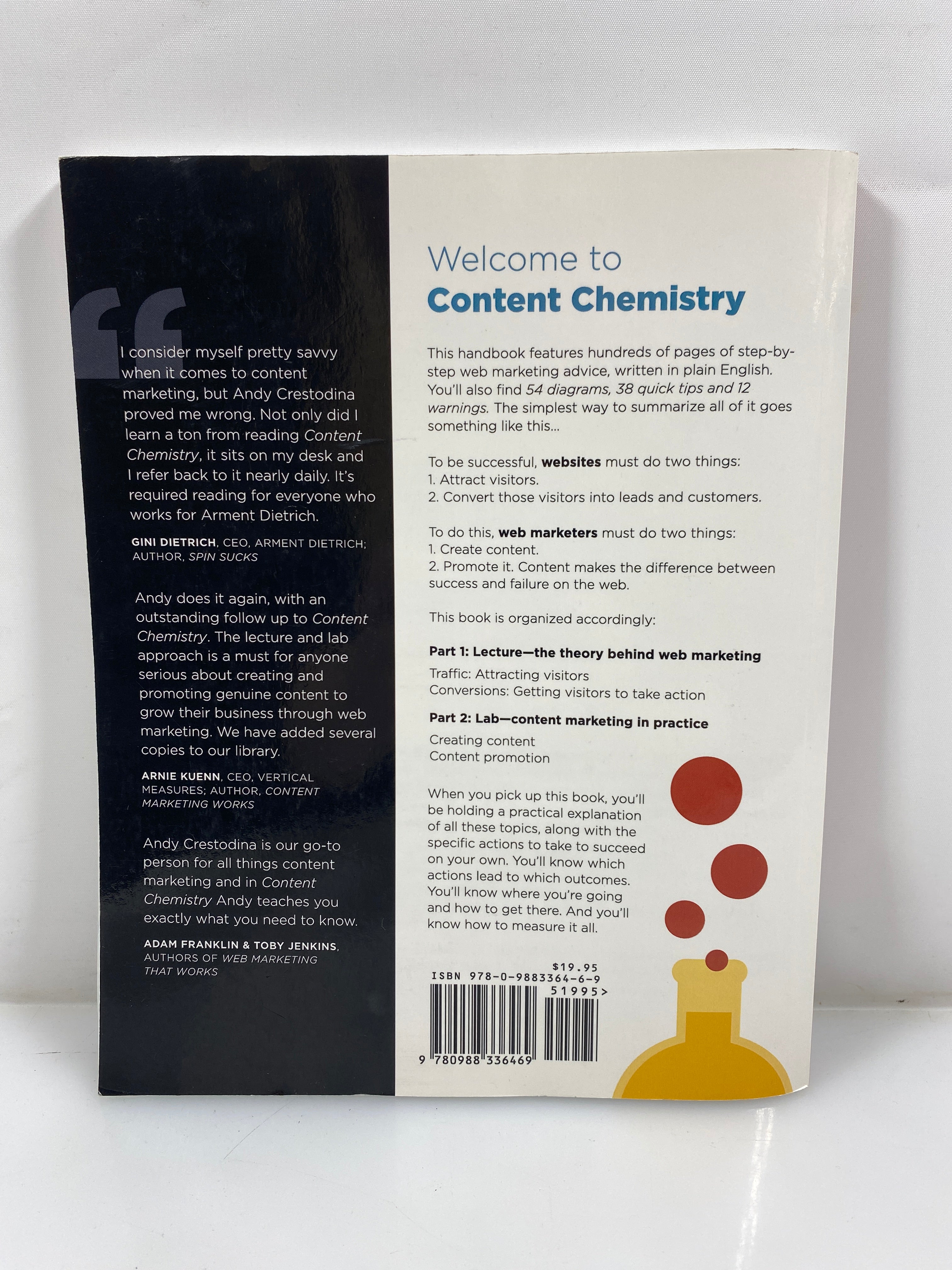Content Chemistry by Crestodina 2016 4th Ed. SC
