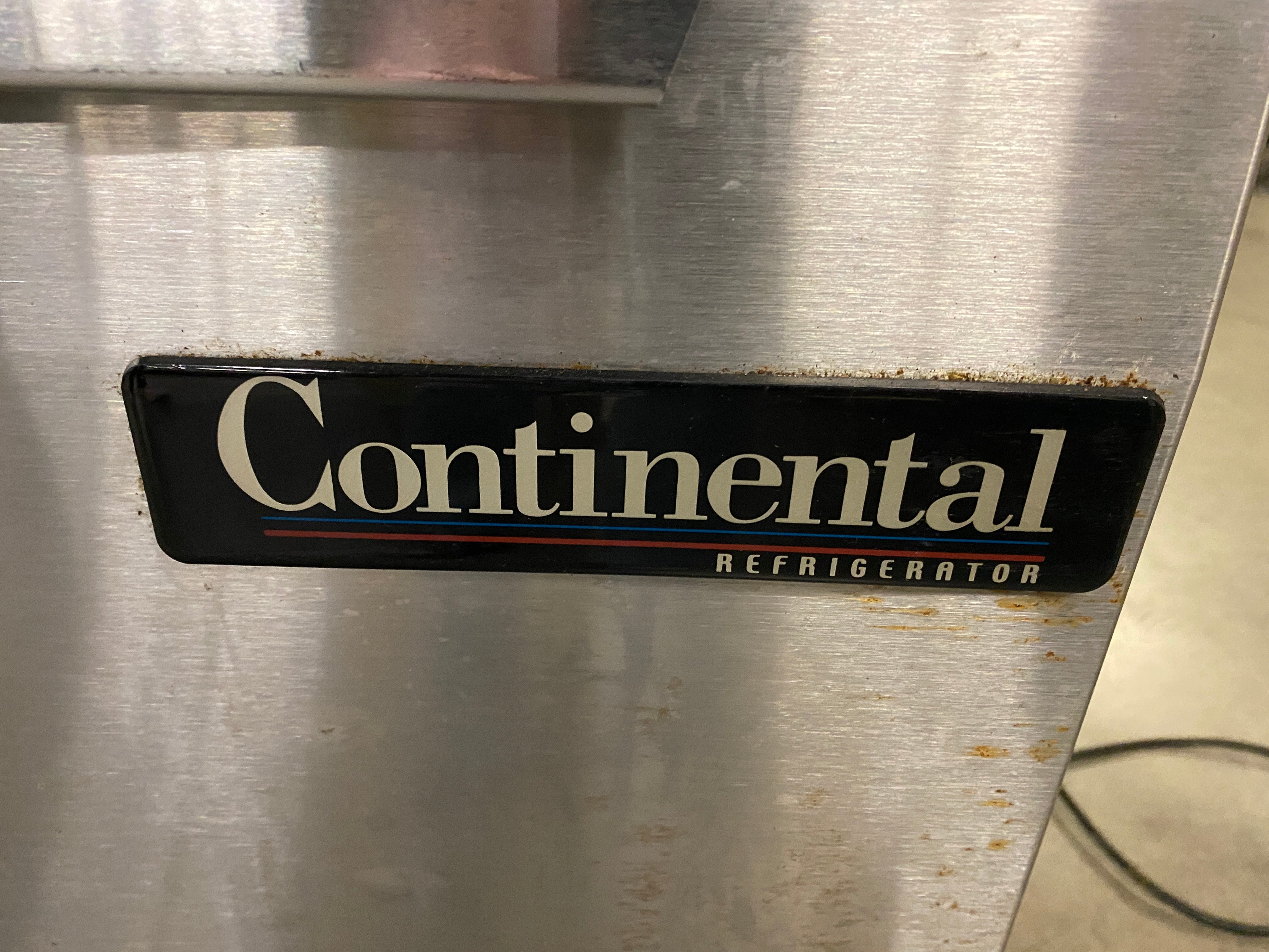 Continental #DL48-10 Deli 2 Door Cooling Cart