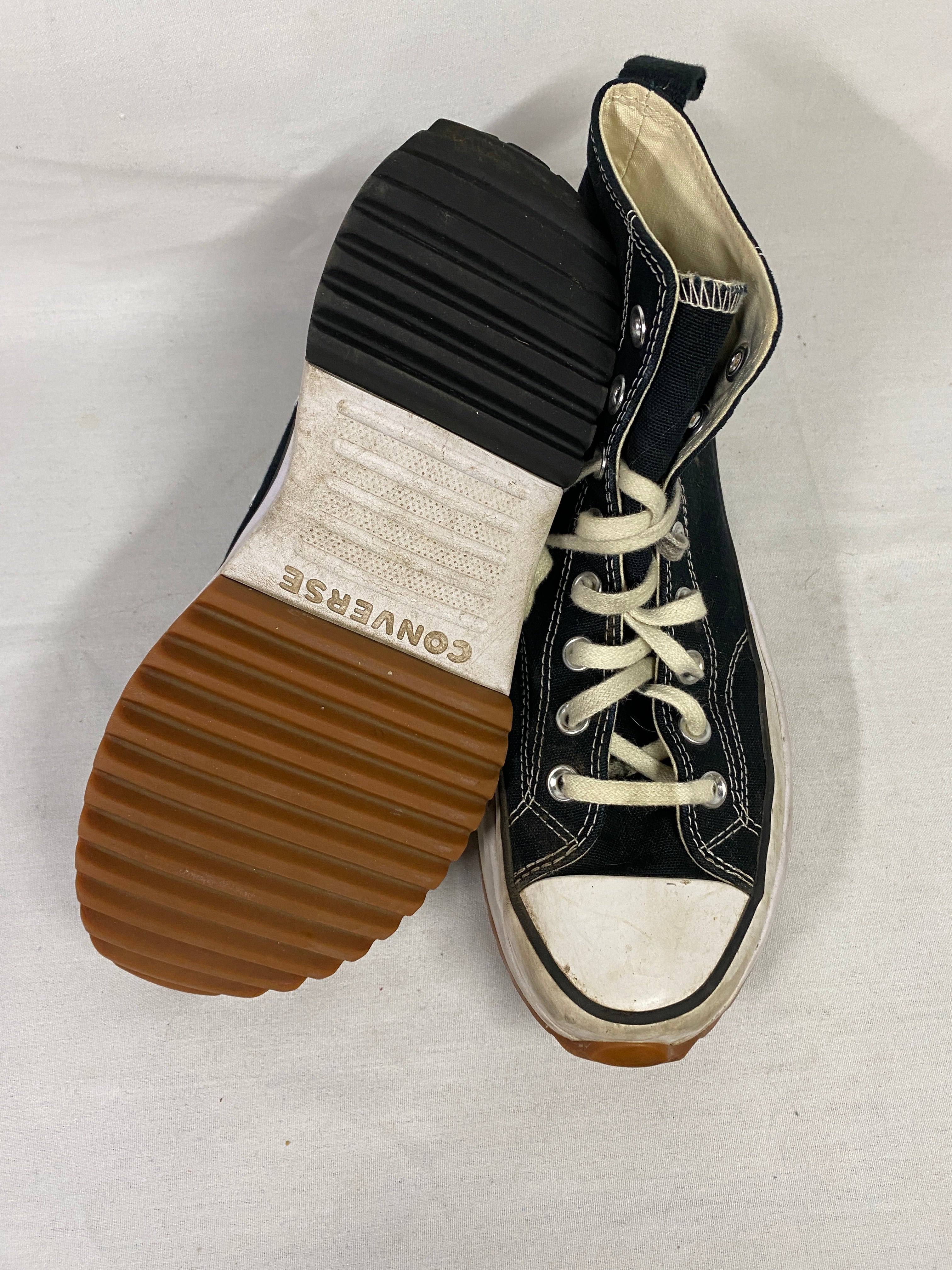 Converse All Star Black Chunky Platform High-top Sneakers Women's Size 9/Men's size 7.5