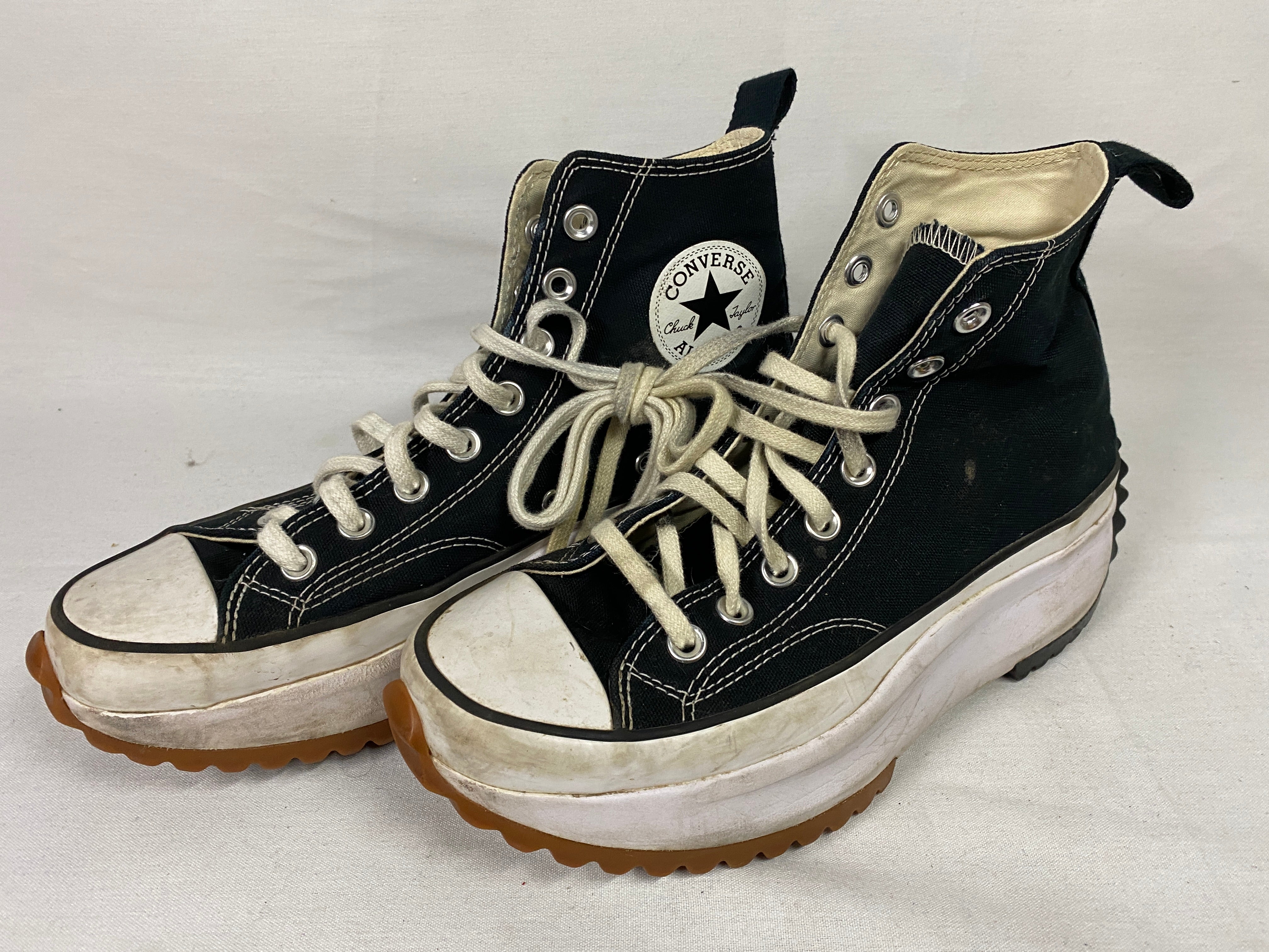 Converse All Star Black Chunky Platform High-top Sneakers Women's Size 9/Men's size 7.5