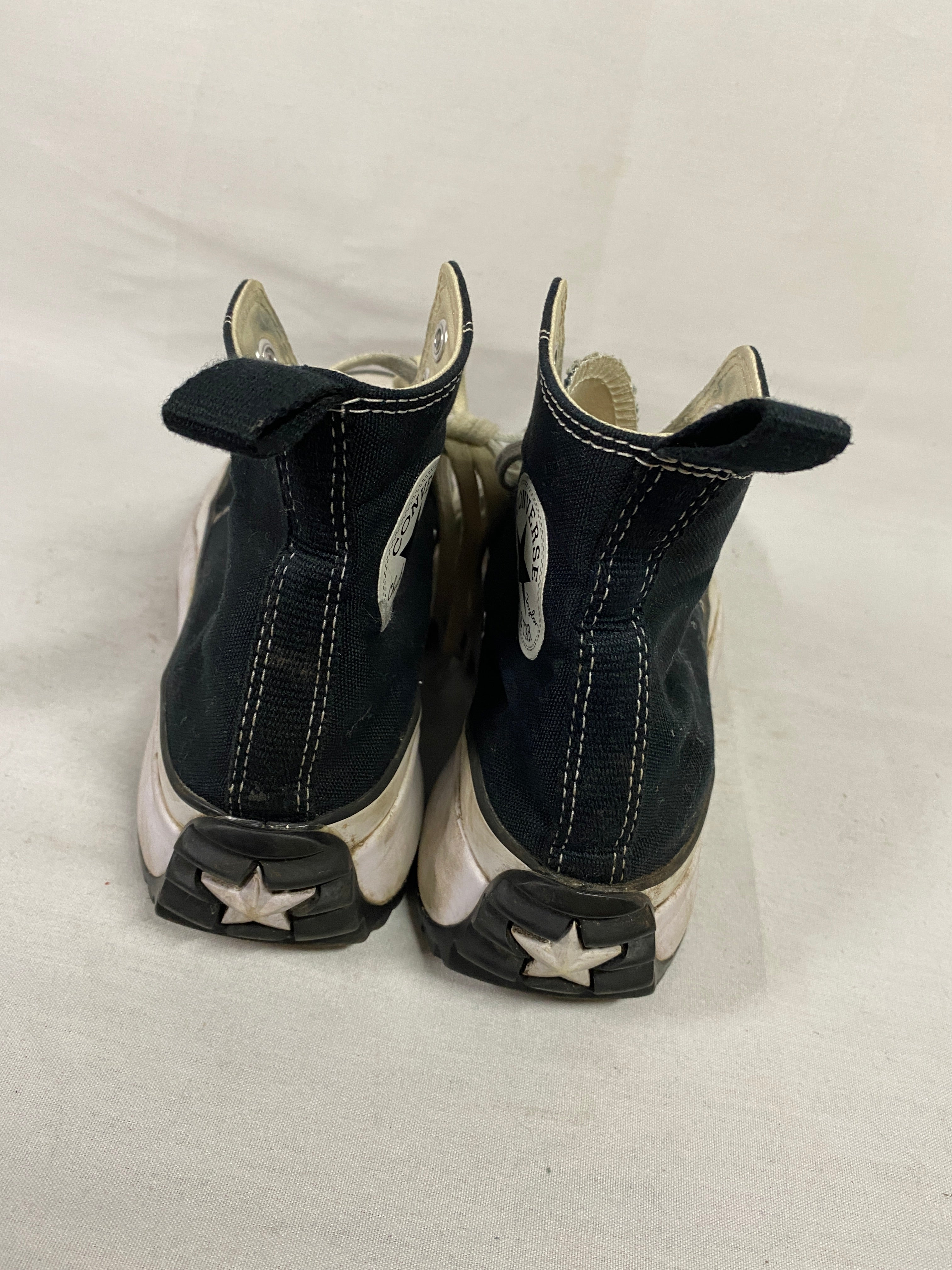 Converse All Star Black Chunky Platform High-top Sneakers Women's Size 9/Men's size 7.5
