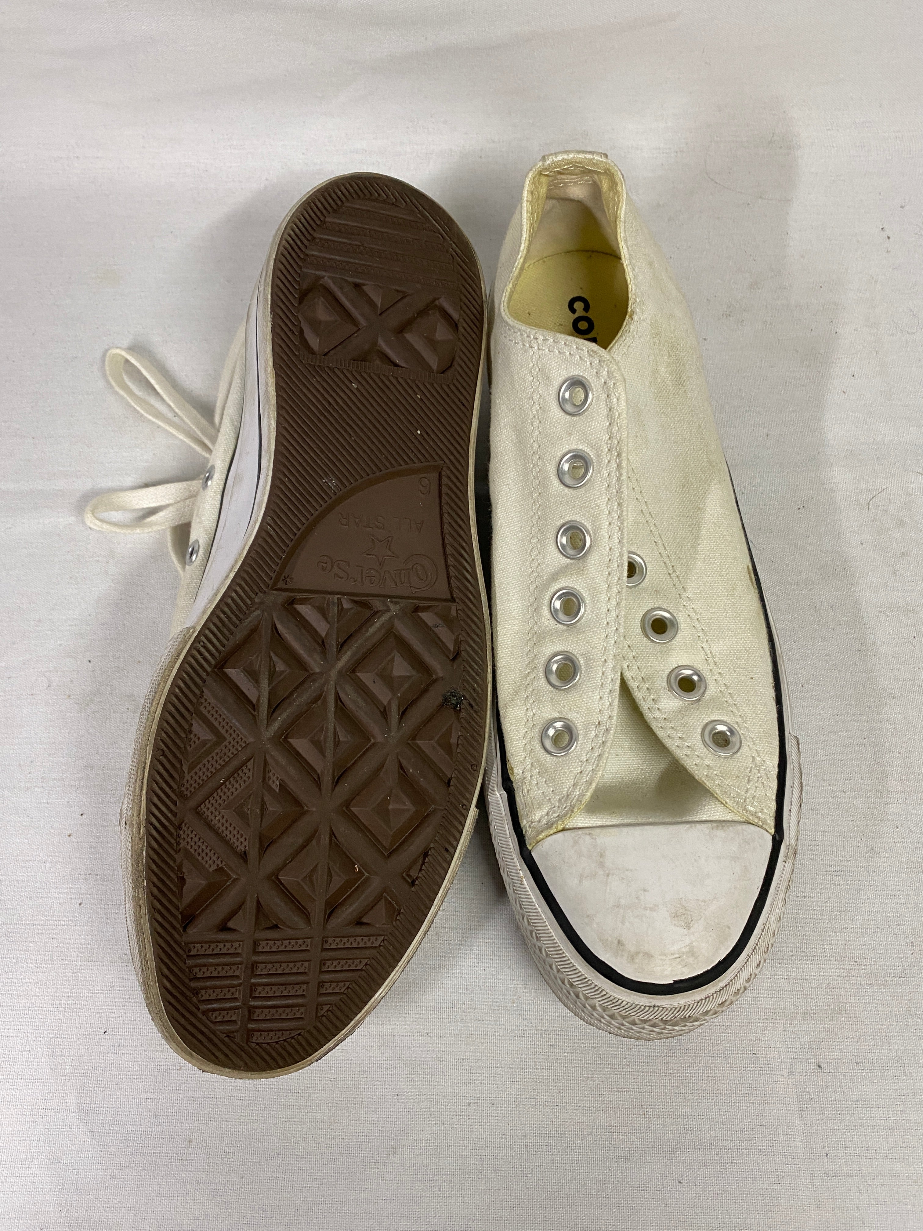 Converse All Star Chuck Taylor White Lift OX Sneakers Women's Size 8