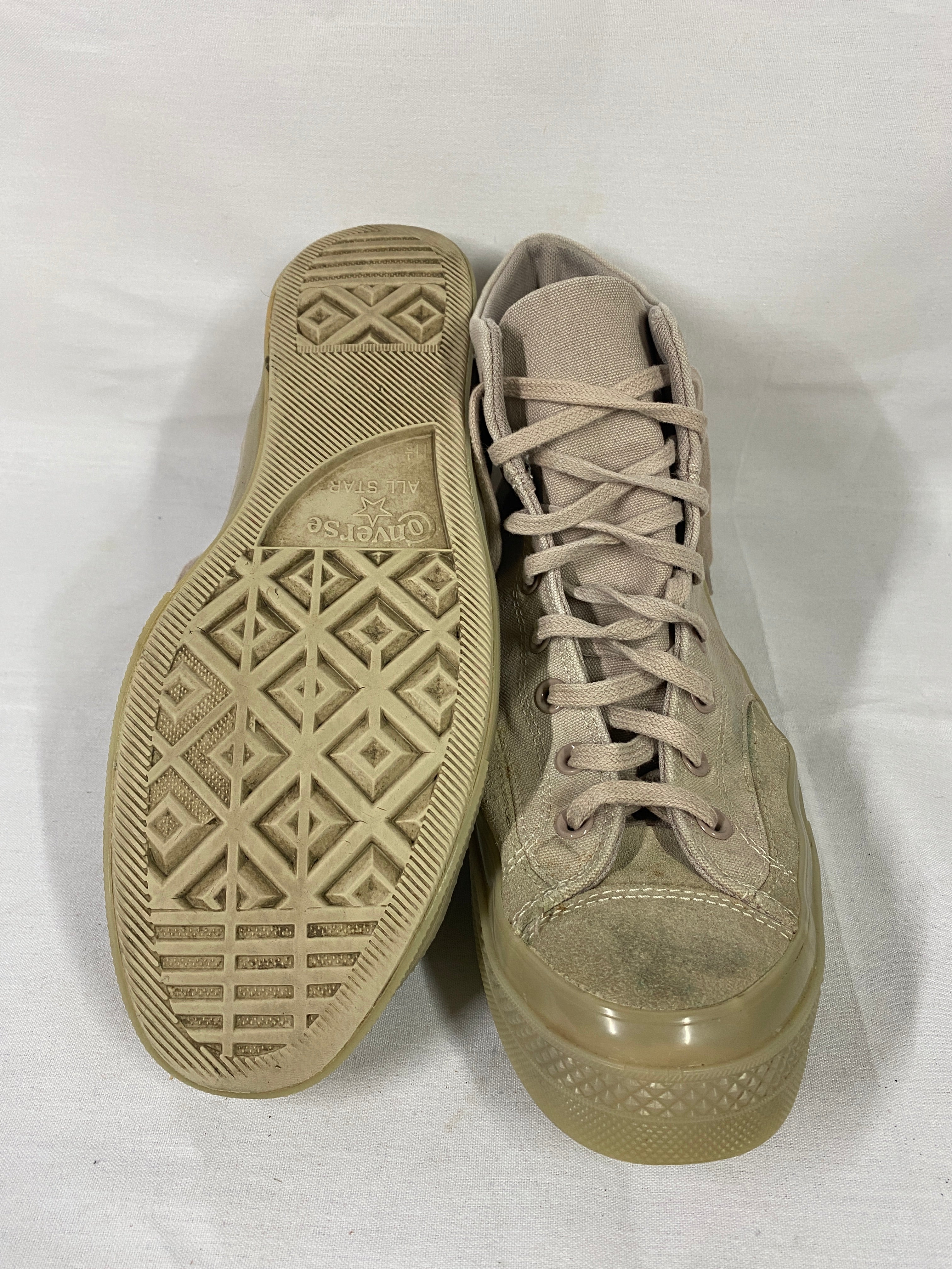 Converse Chuck 70 Marquis High Top Sneakers in Wonder Beach Stone Men's Size 11.5