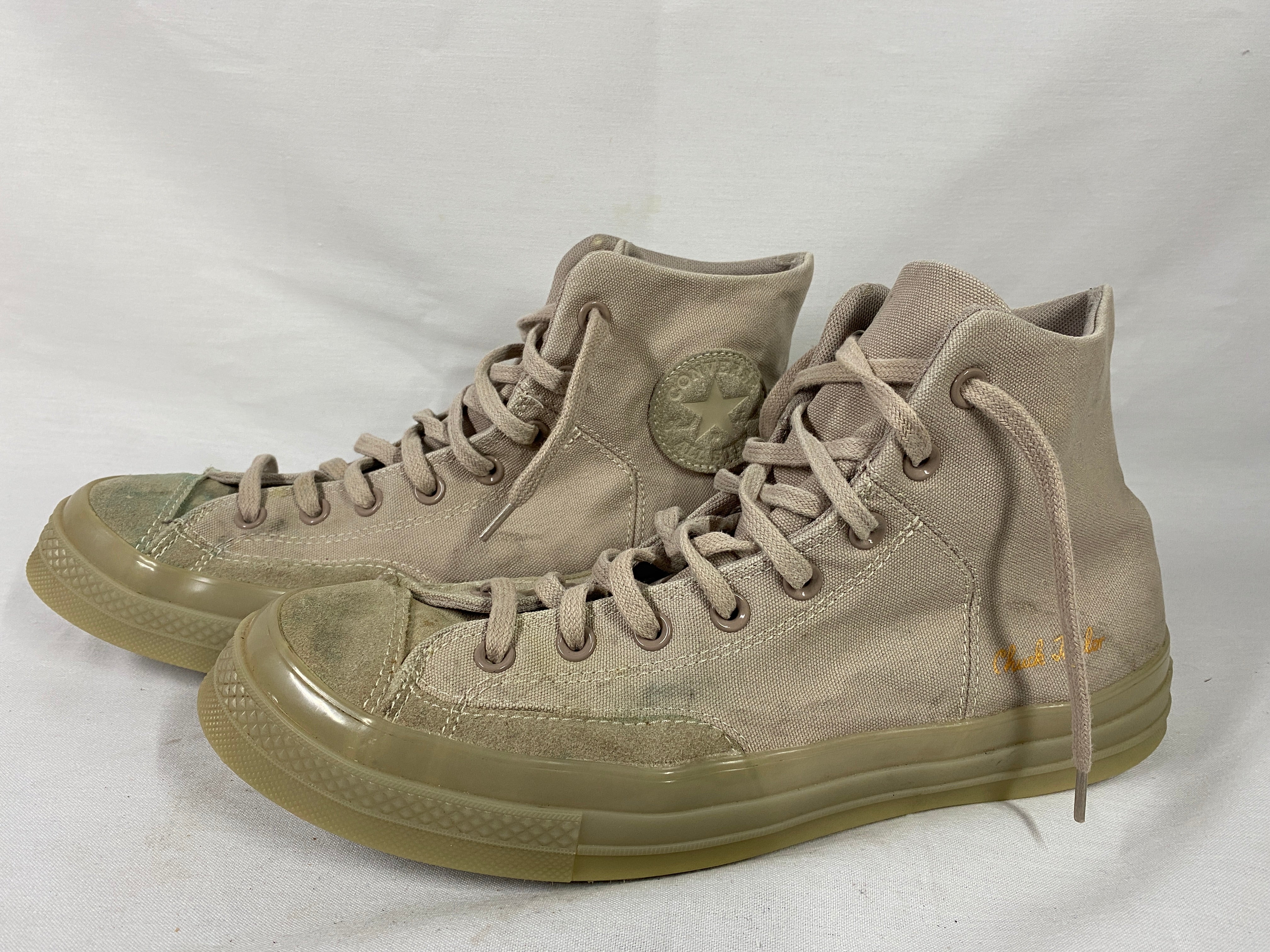 Converse Chuck 70 Marquis High Top Sneakers in Wonder Beach Stone Men's Size 11.5