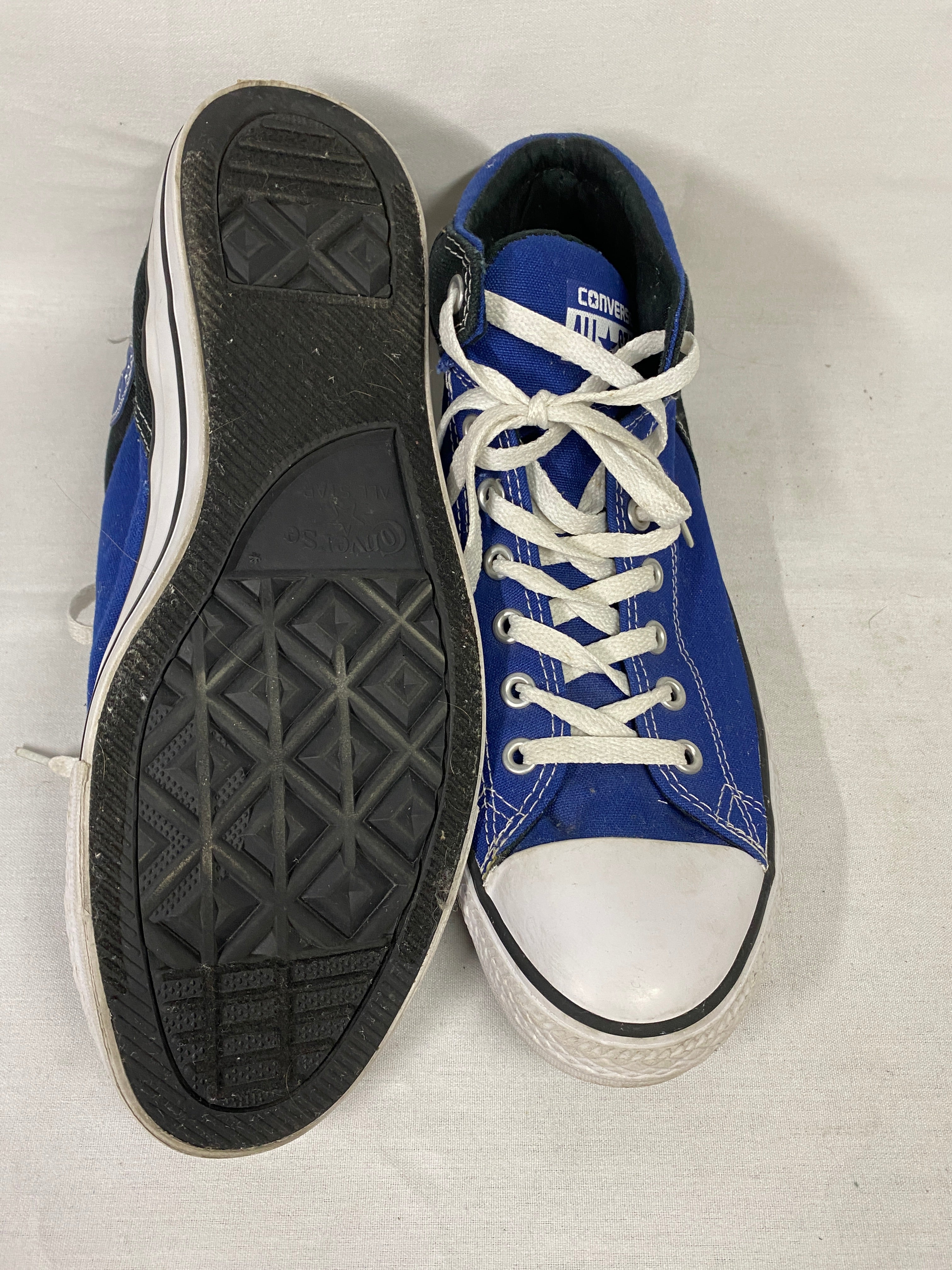 Converse Chuck Taylor All Star Blue/Black High Street Mid Shoe Men's Size 12