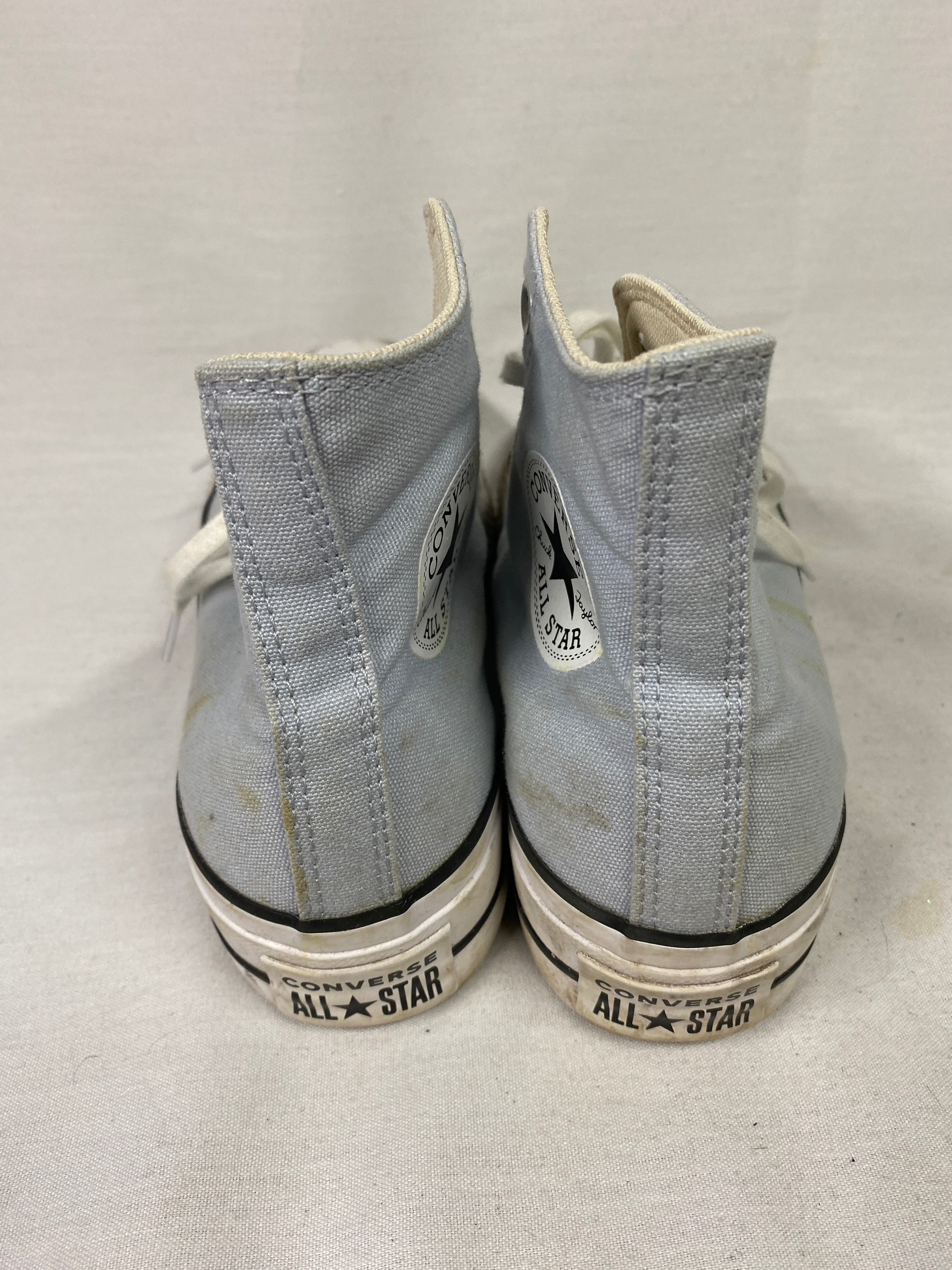 Converse Chuck Taylor All Star Light Blue Platform High-top Sneakers Women's Size 7