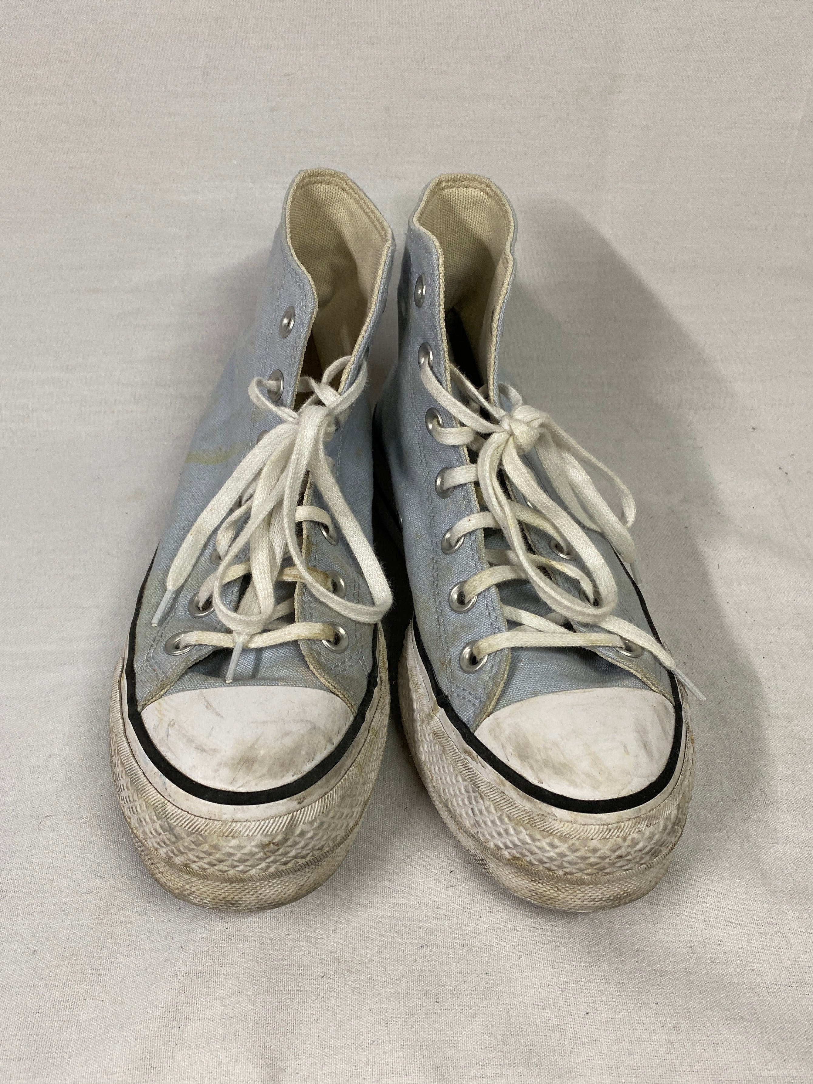Converse Chuck Taylor All Star Light Blue Platform High-top Sneakers Women's Size 7