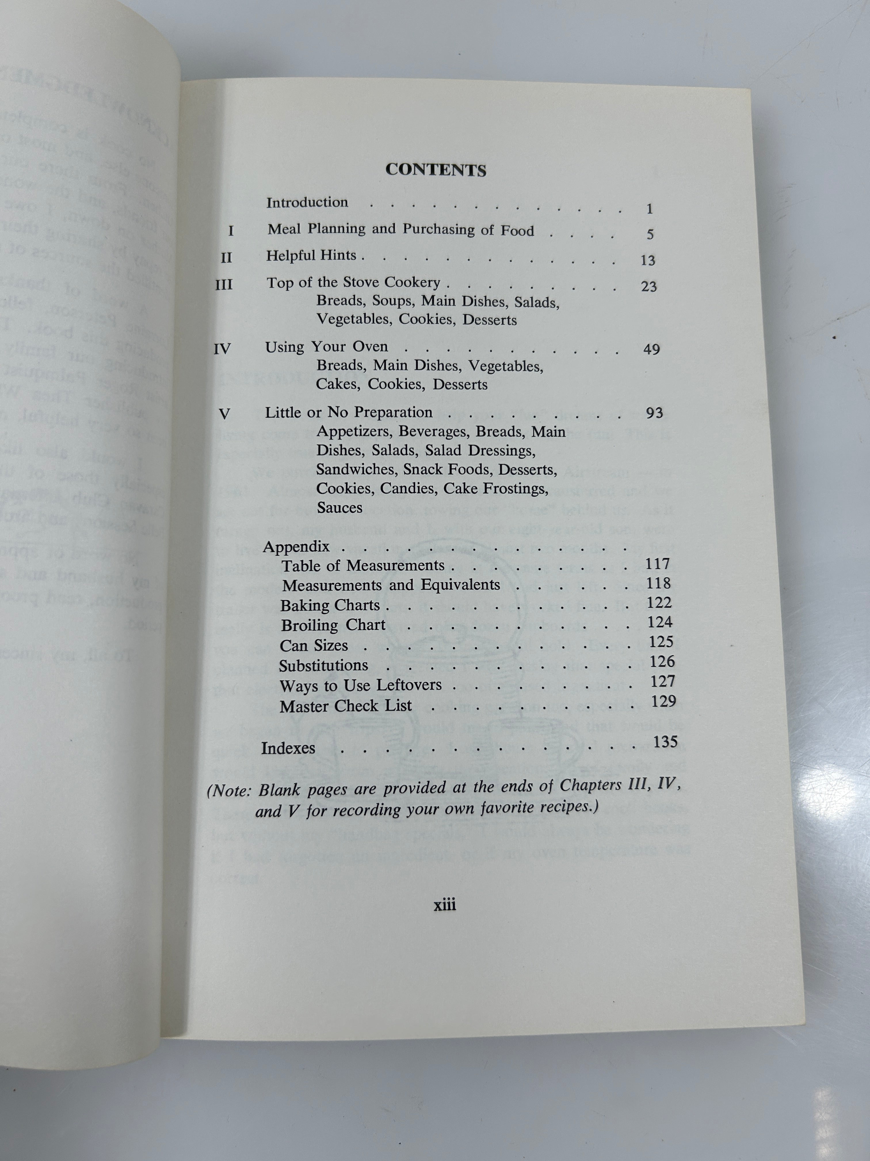 Cooking on Wheels by Arlene Strom 4th Printing The Bond Wheelwright Co 1970